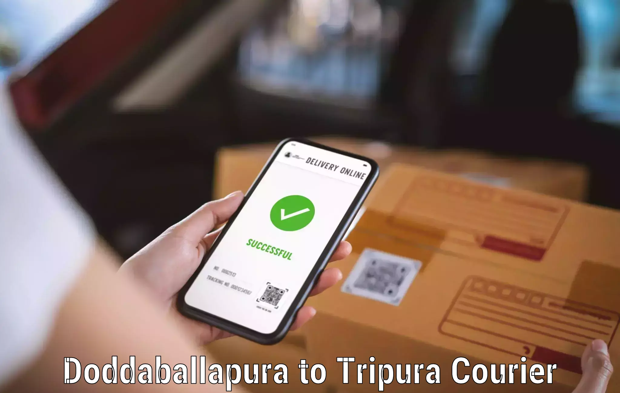 Professional courier handling Doddaballapura to Tripura