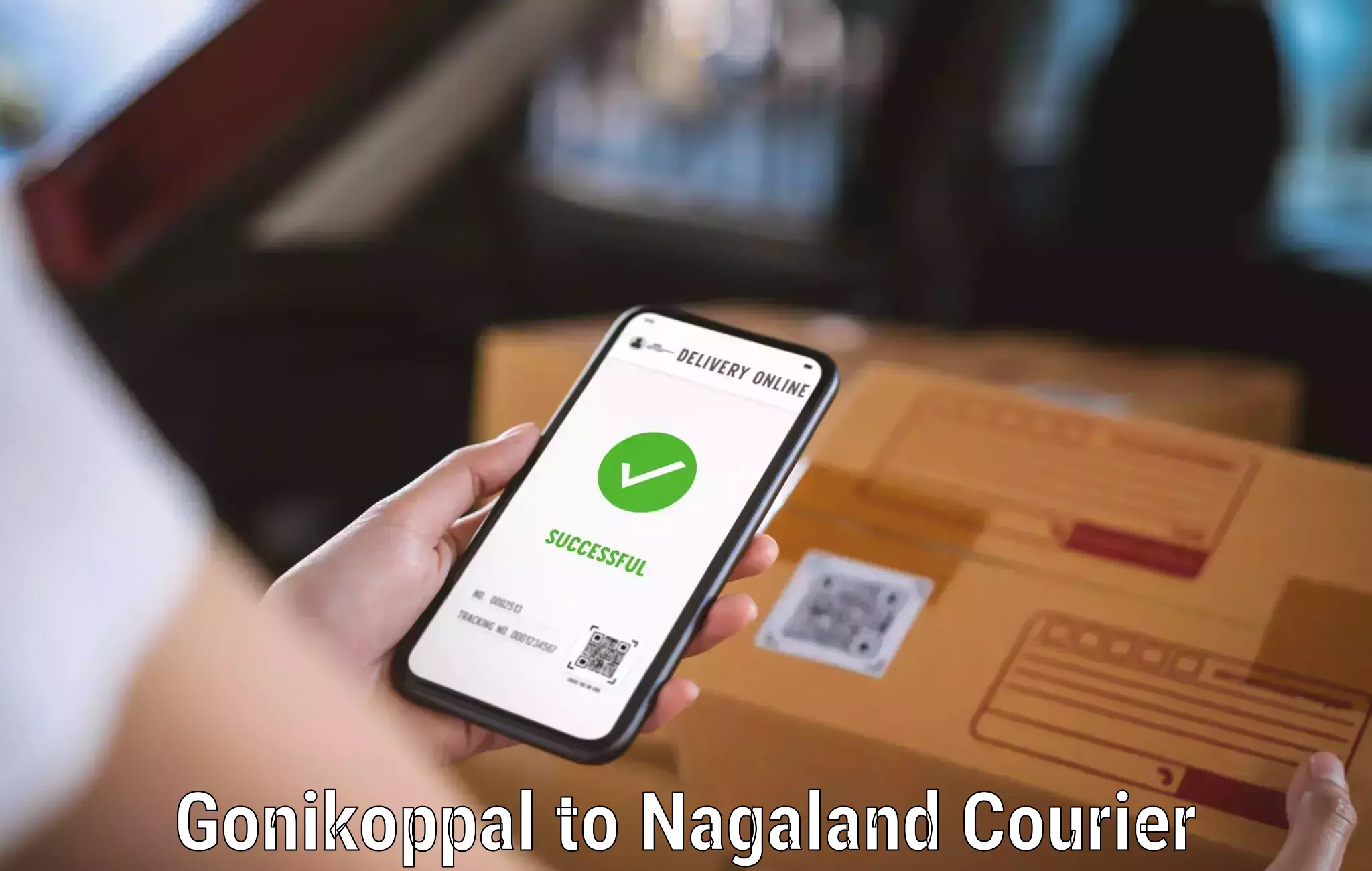 Next-generation courier services Gonikoppal to Mokokchung