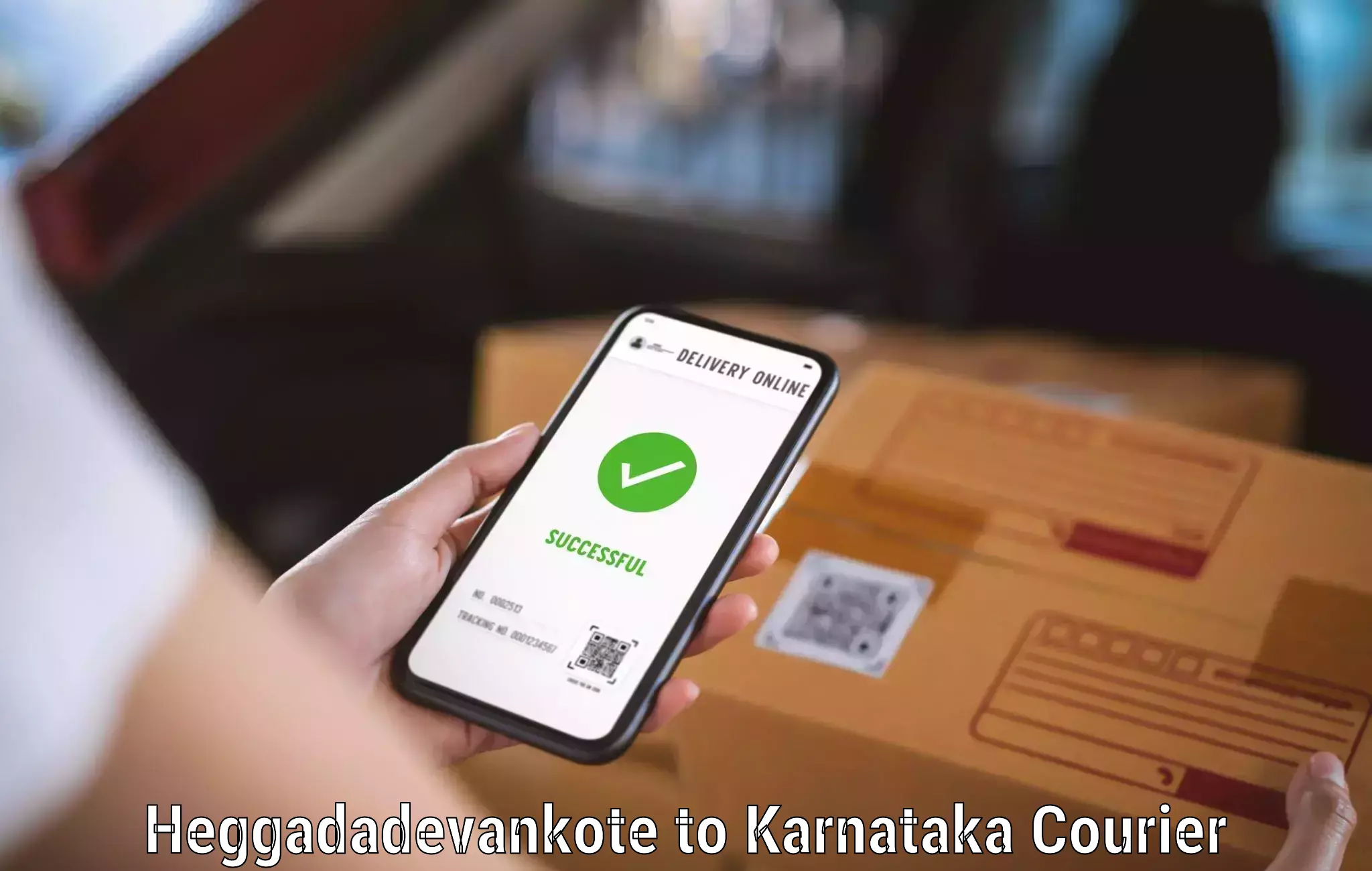 Courier rate comparison Heggadadevankote to Madikeri