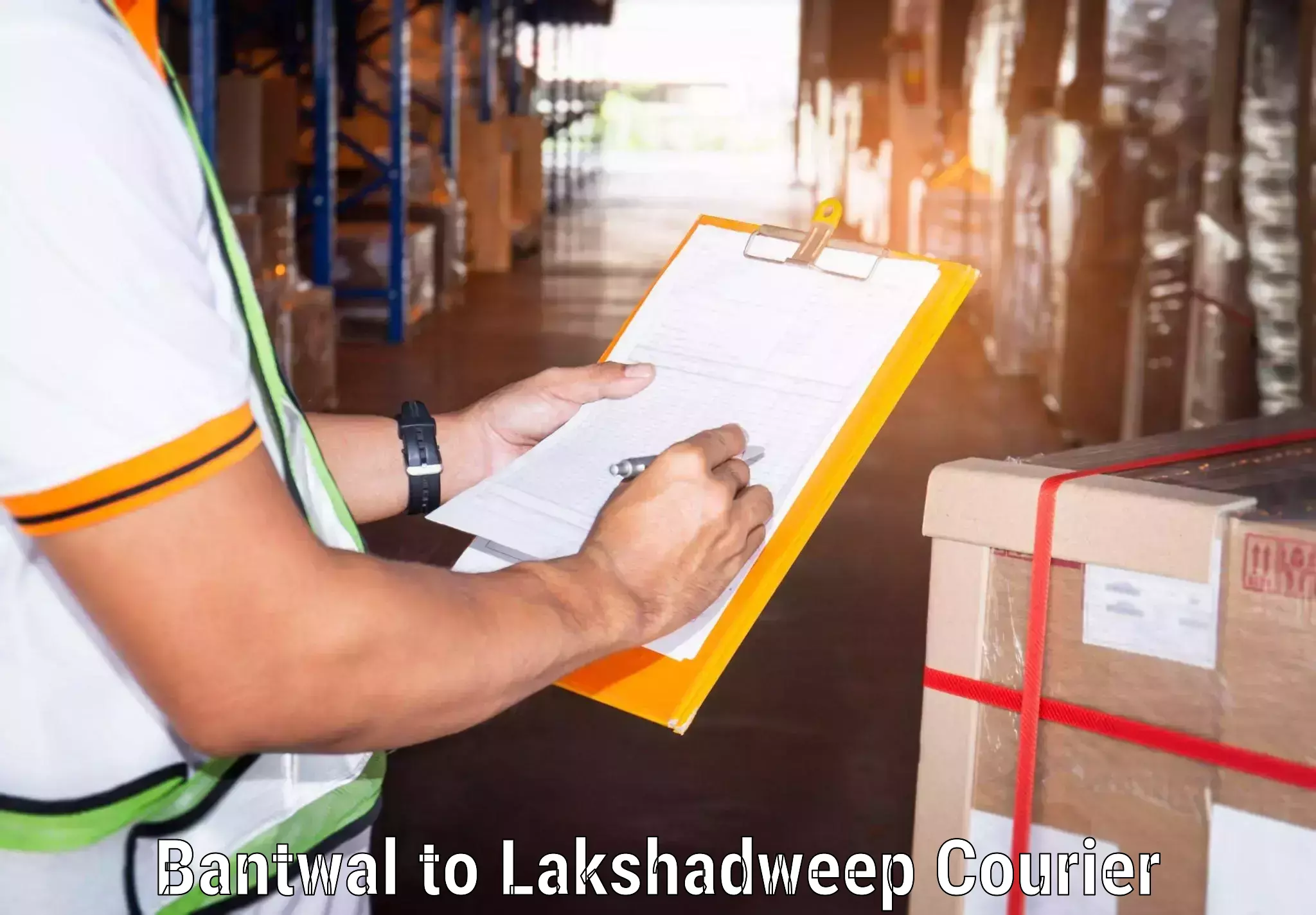 Professional courier services Bantwal to Lakshadweep