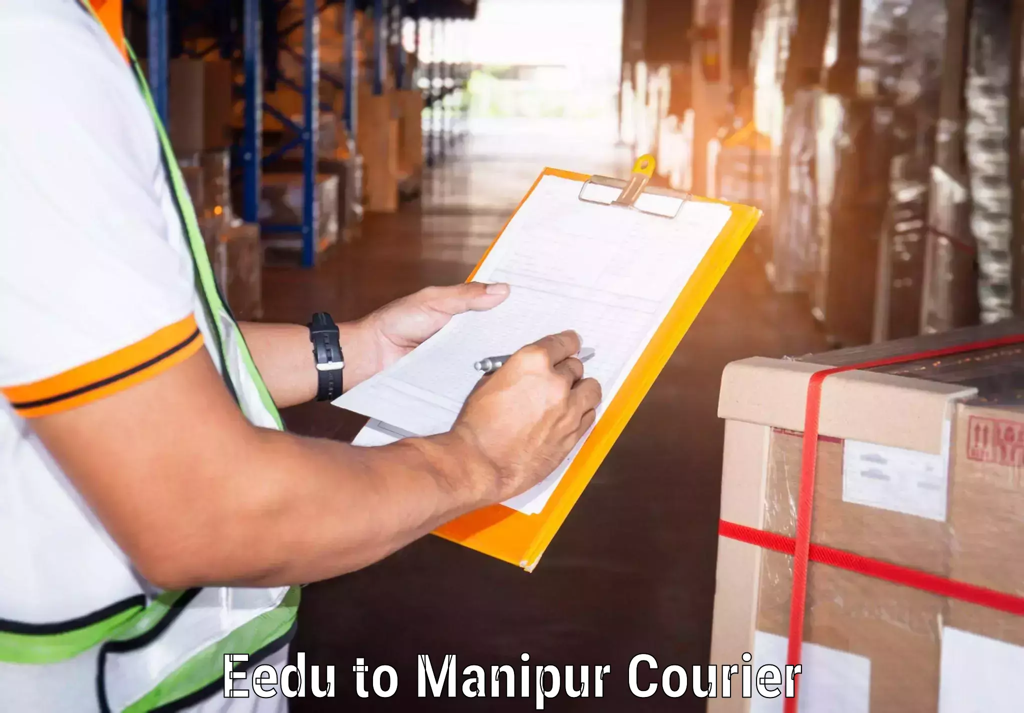 Return courier service Eedu to Churachandpur