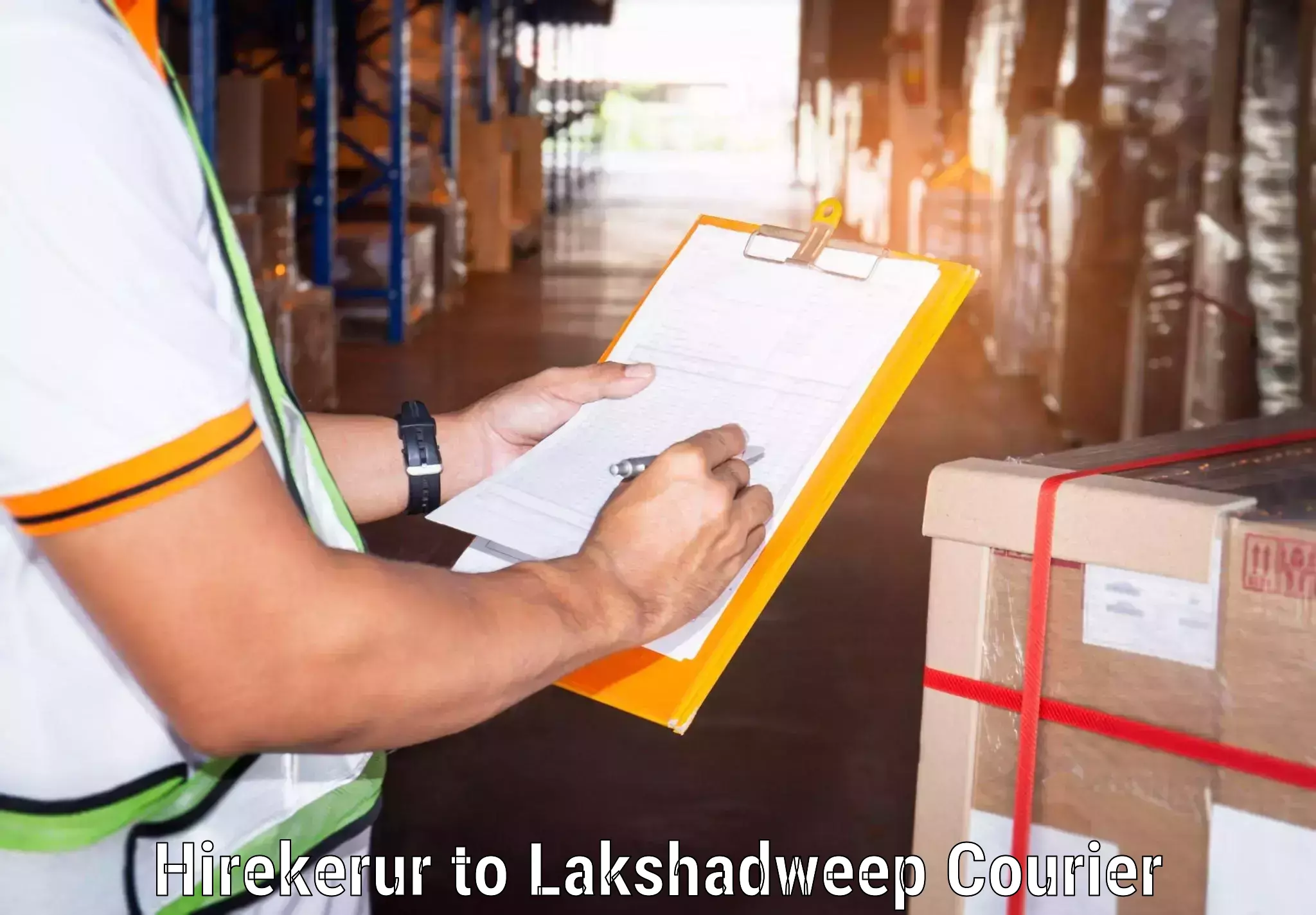Smart logistics strategies Hirekerur to Lakshadweep