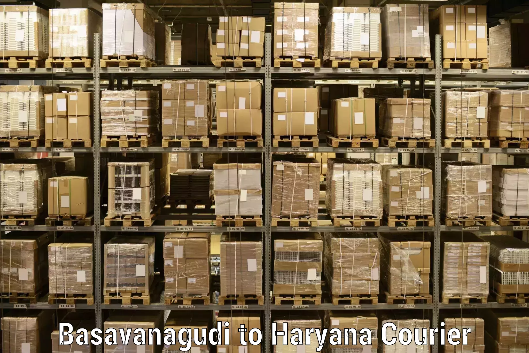 Courier service efficiency Basavanagudi to Pinjore