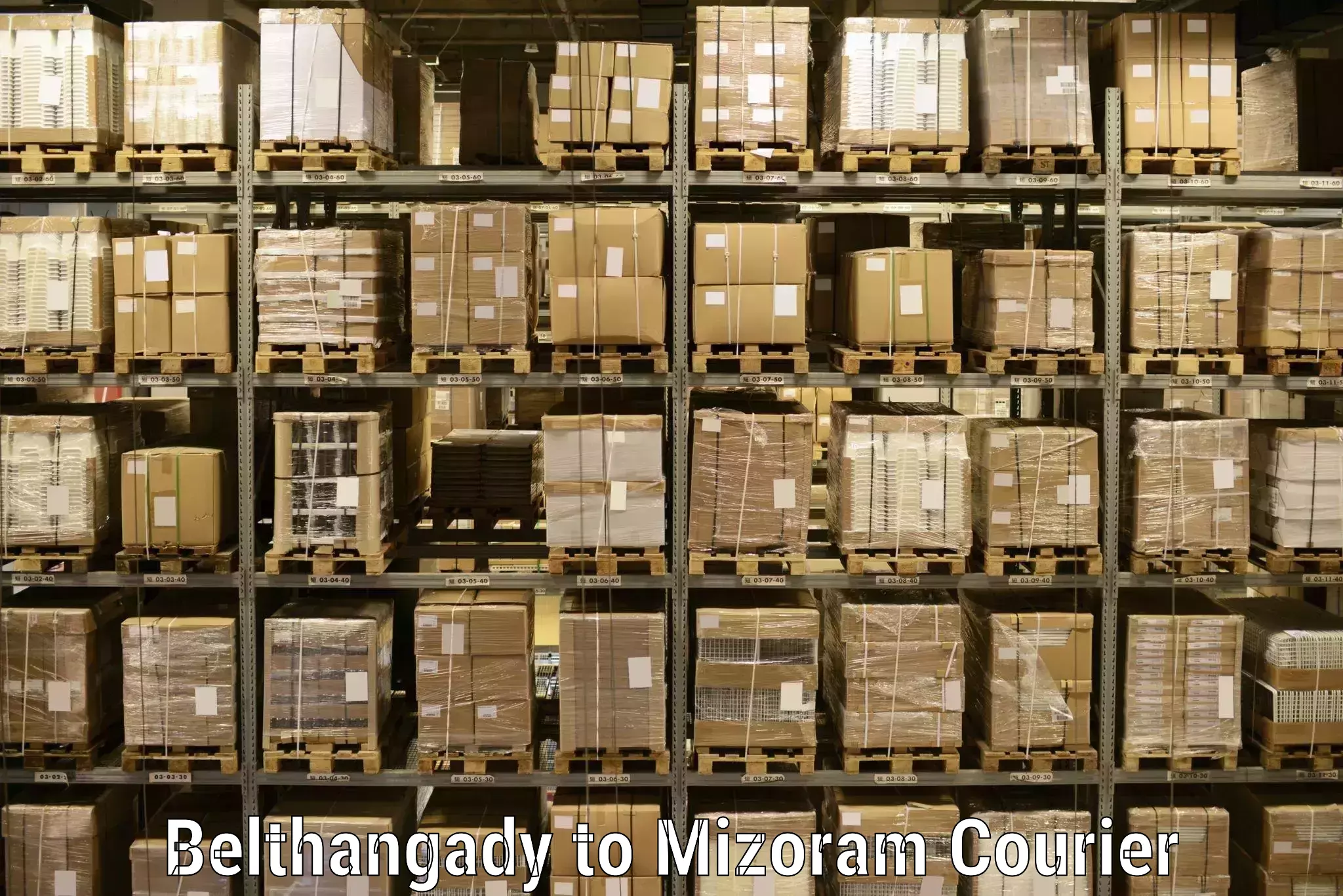 Innovative courier solutions Belthangady to Thenzawl