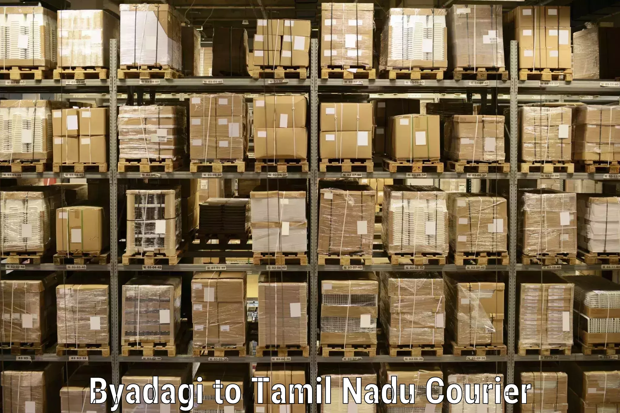 Reliable delivery network Byadagi to Ayyampettai