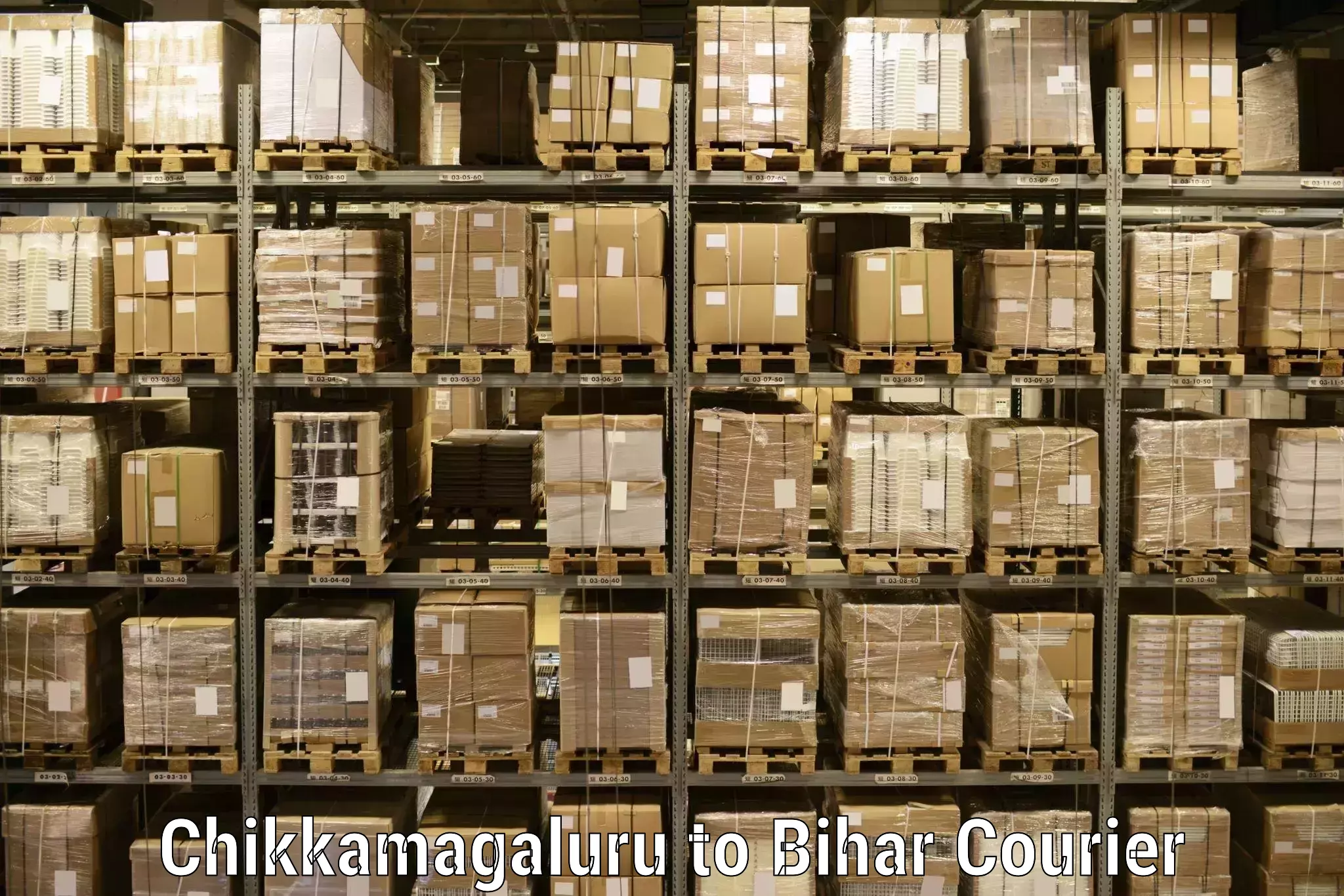 Courier tracking online Chikkamagaluru to Bhojpur