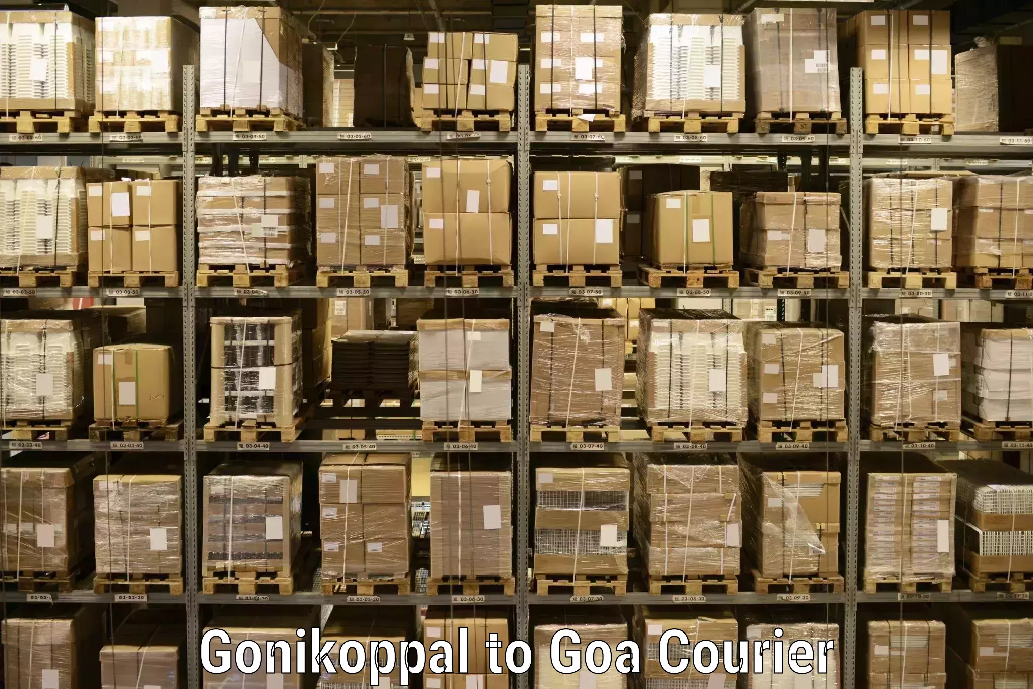 Individual parcel service Gonikoppal to Sanvordem