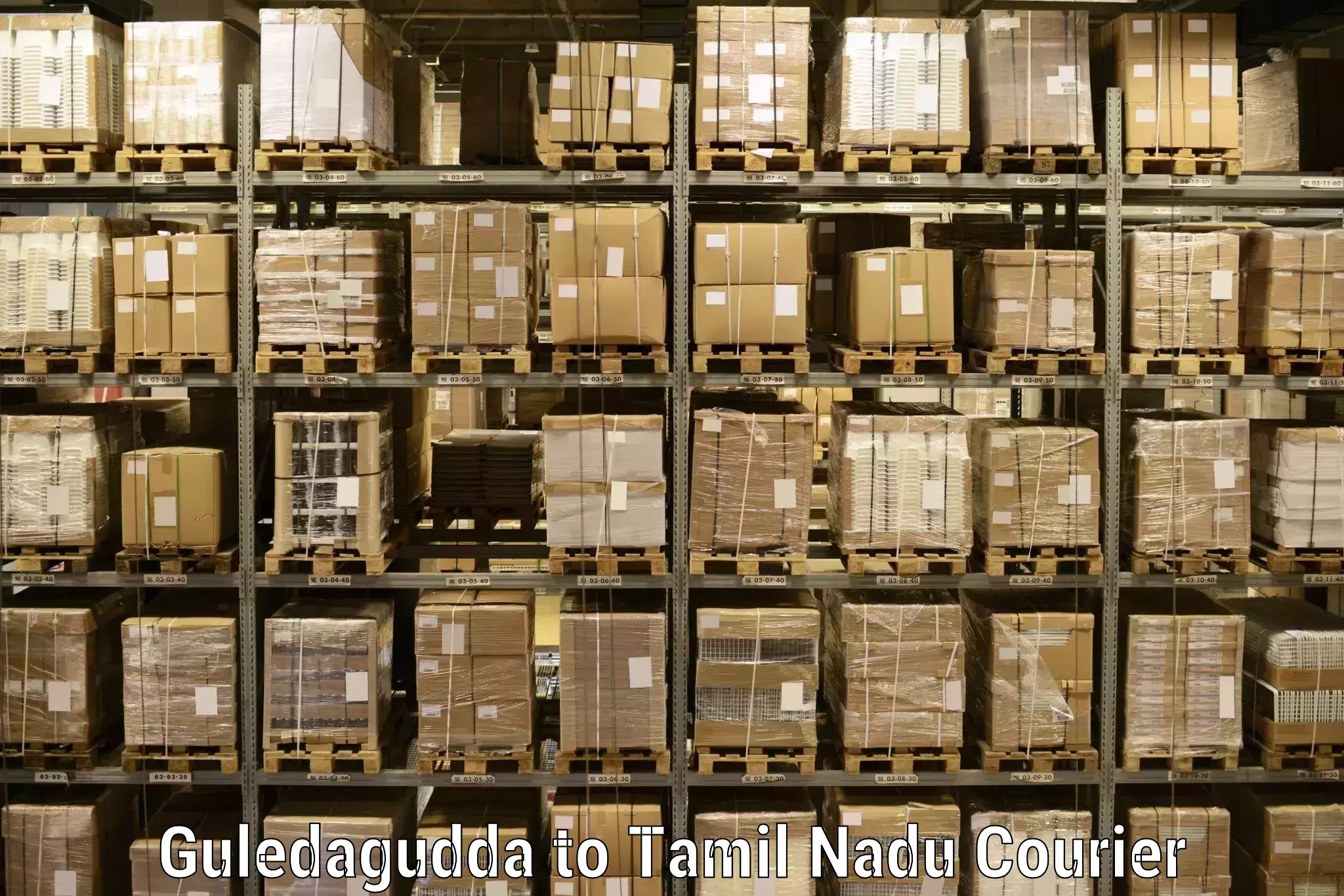 Courier dispatch services Guledagudda to Surandai