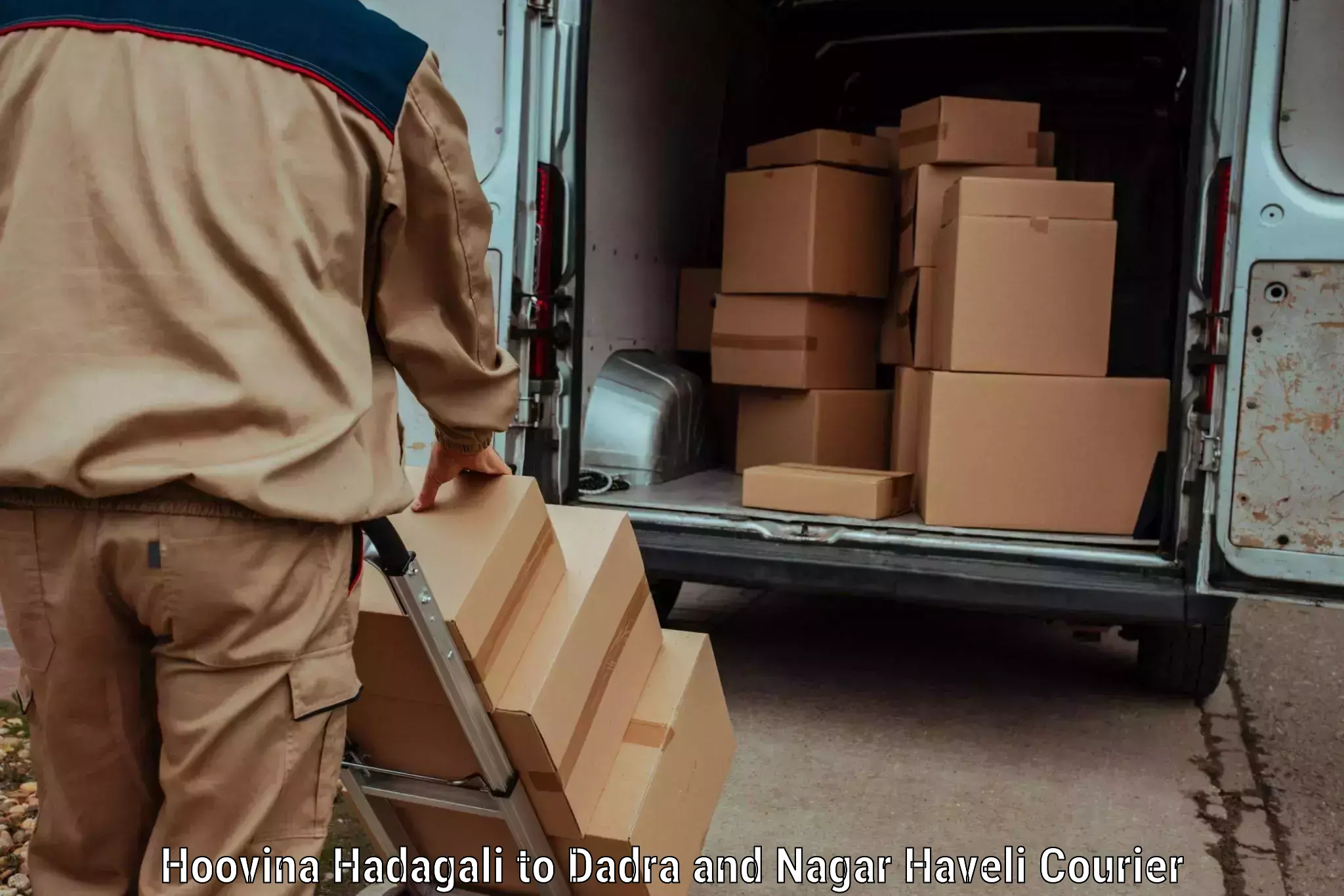 Efficient parcel tracking in Hoovina Hadagali to Dadra and Nagar Haveli
