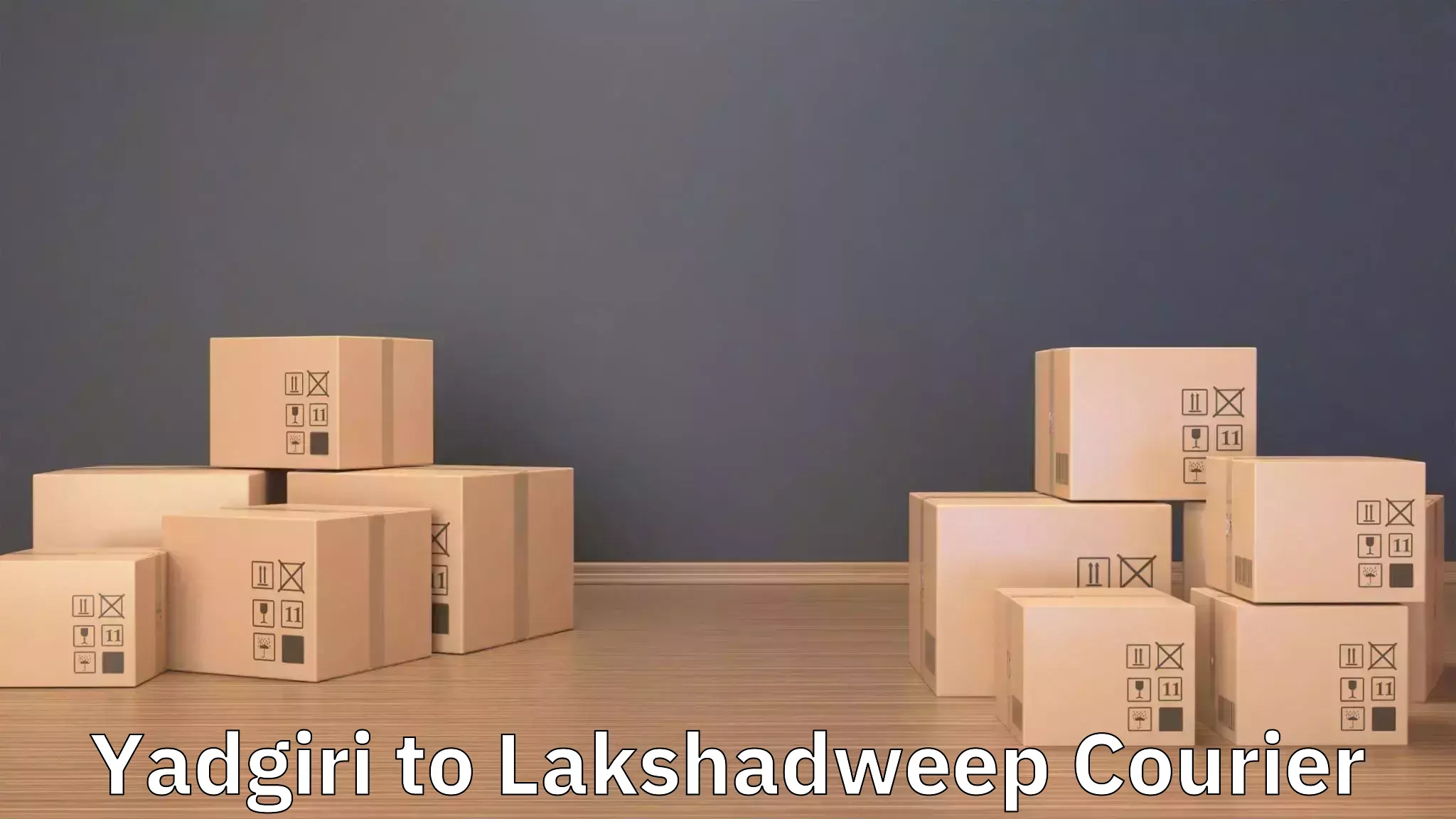 Easy furniture transport Yadgiri to Lakshadweep