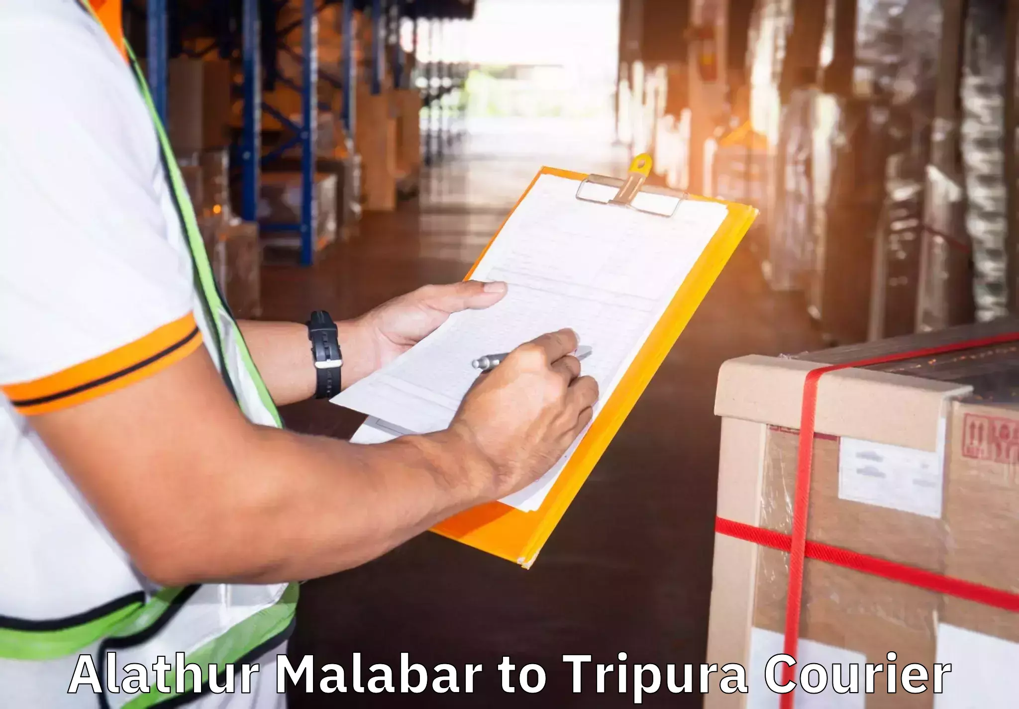Residential relocation services Alathur Malabar to Udaipur Tripura