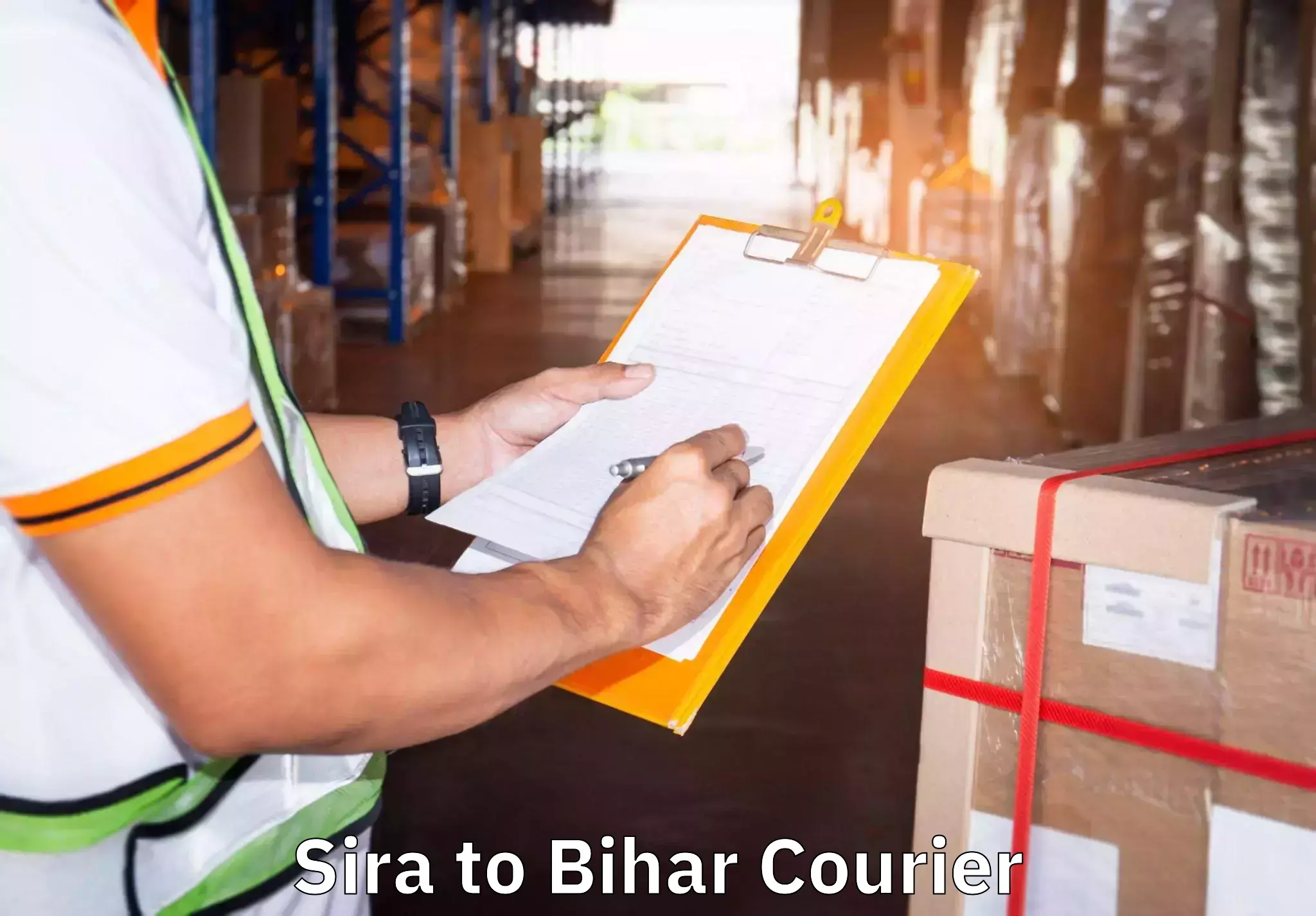 Long-distance household transport Sira to Bihar Sharif