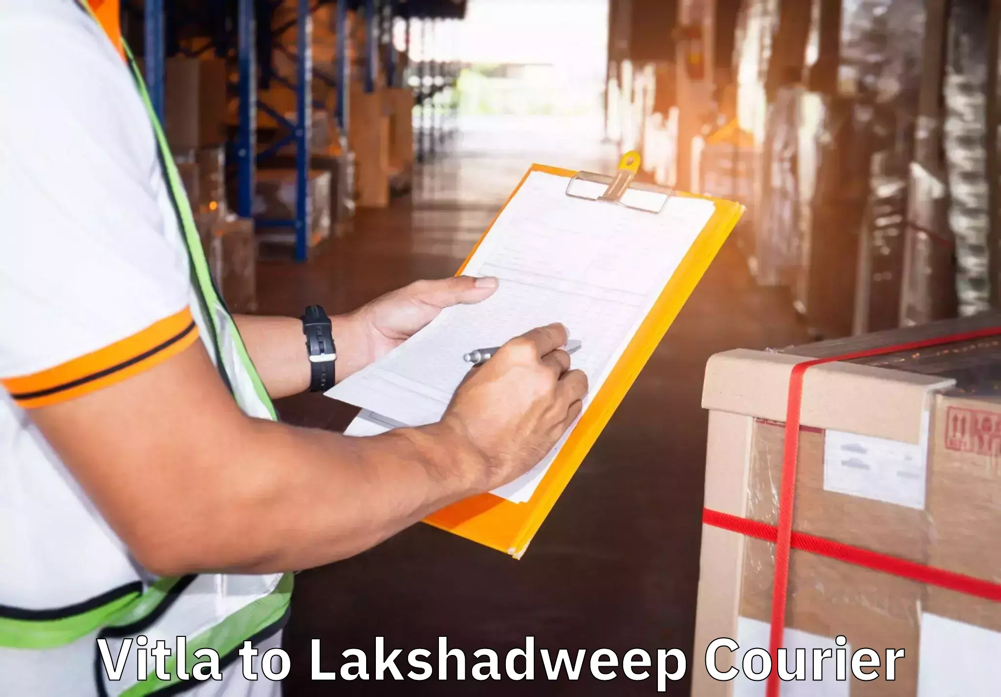 Efficient household movers Vitla to Lakshadweep