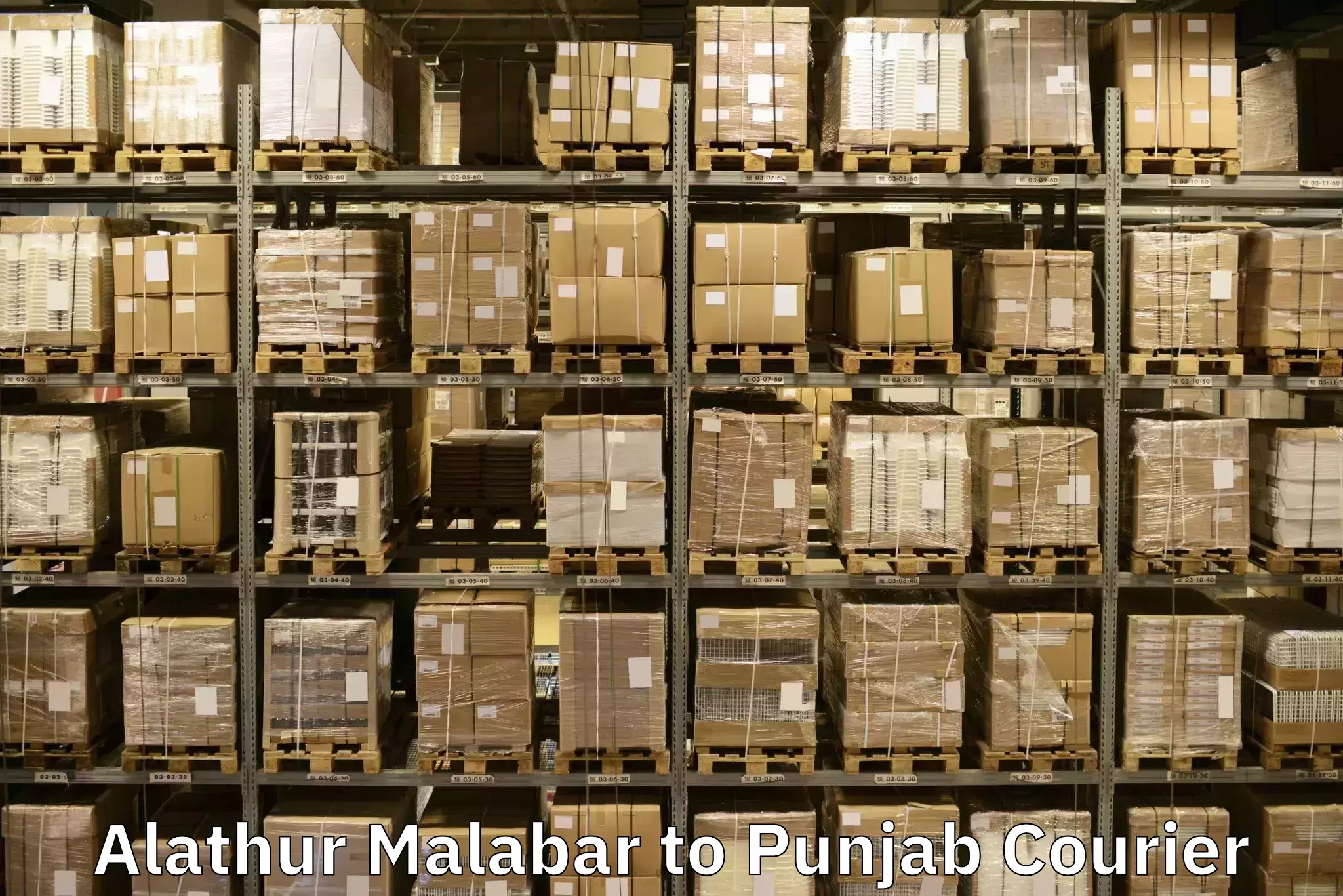Reliable furniture movers Alathur Malabar to Sangrur