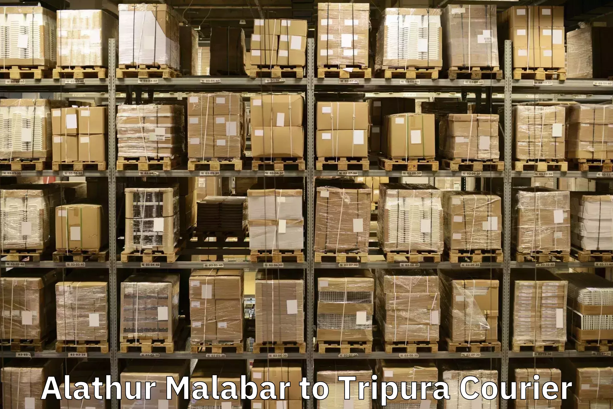 Furniture moving experts Alathur Malabar to Udaipur Tripura