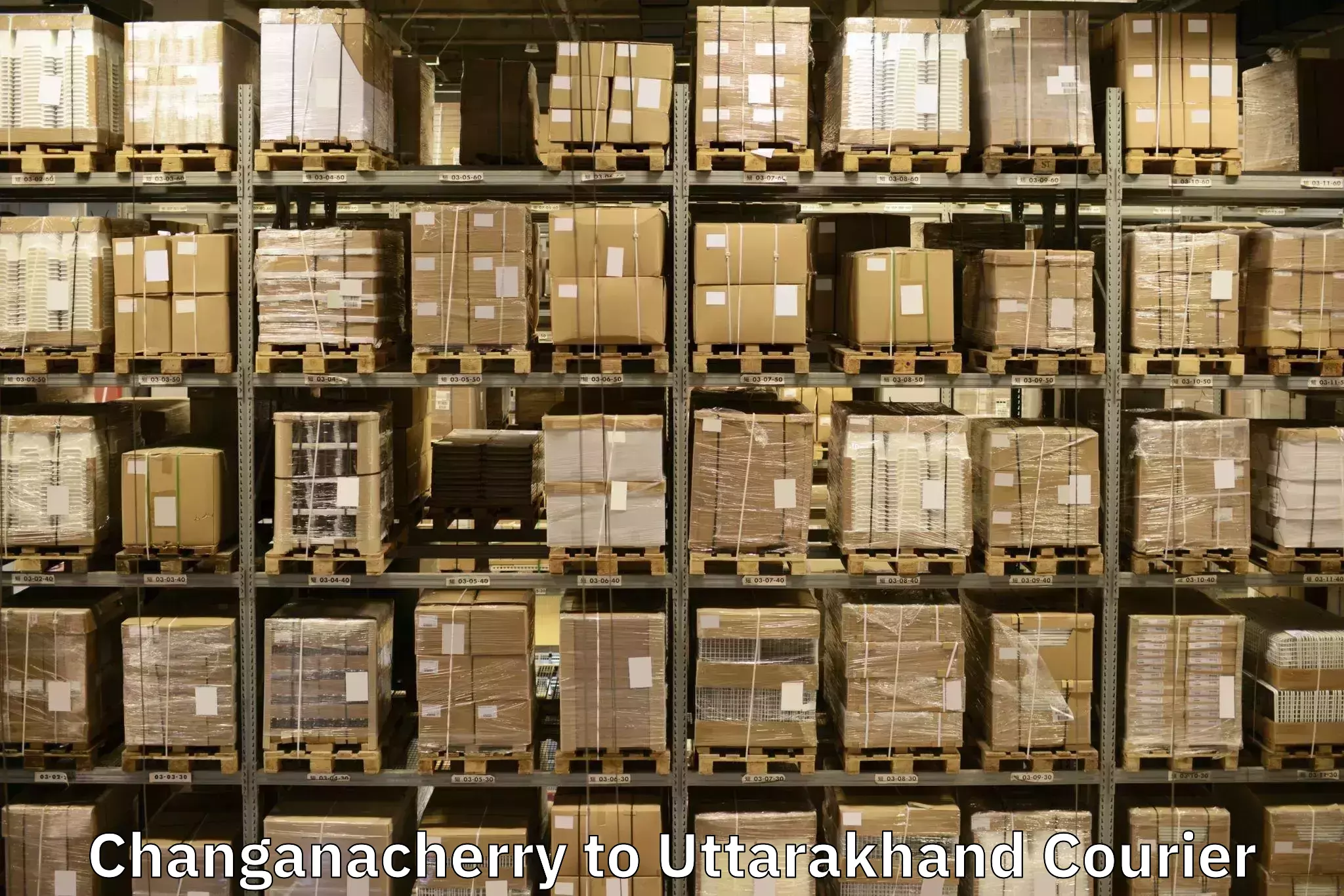 Household logistics services Changanacherry to Udham Singh Nagar