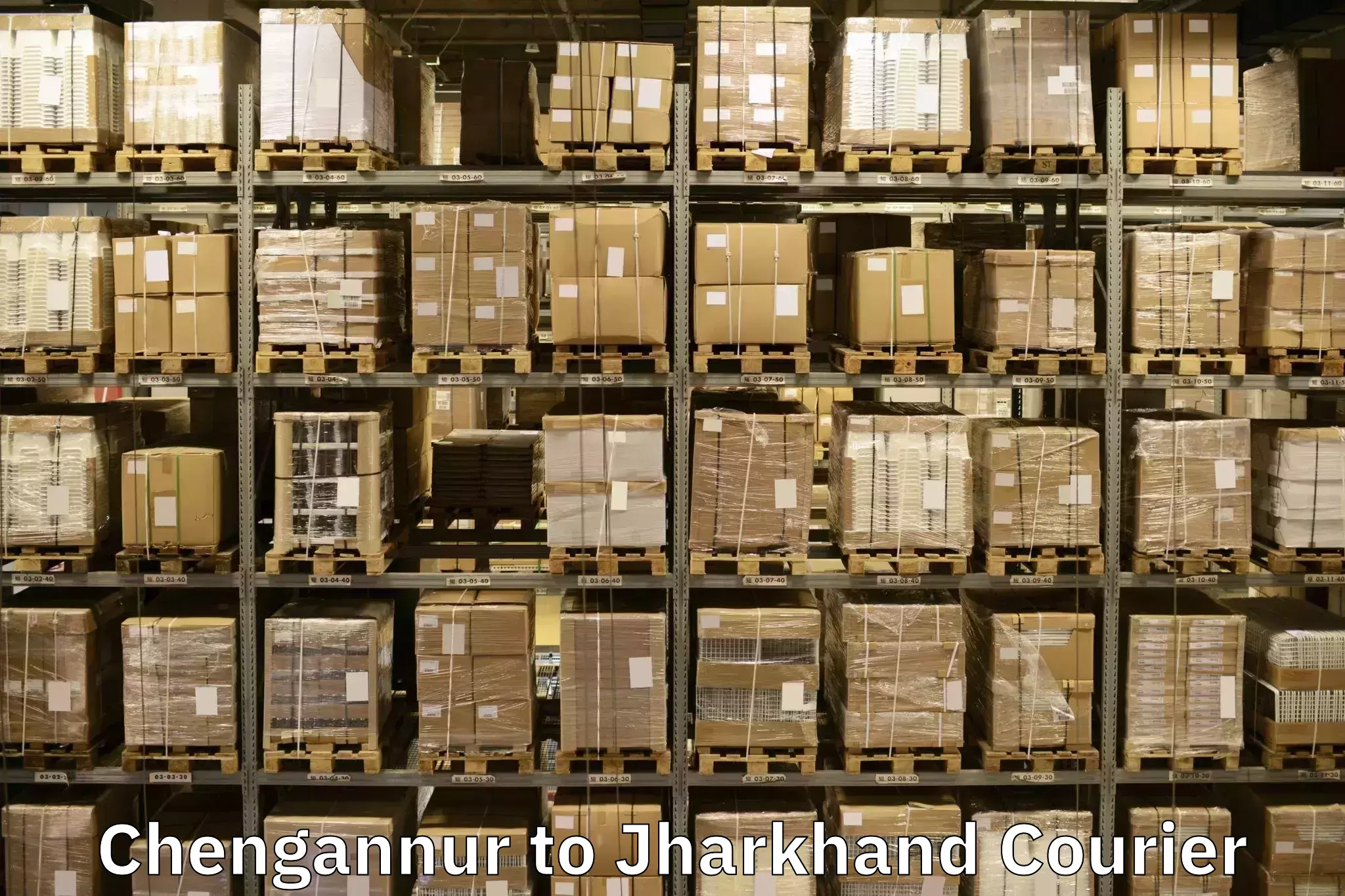 Household goods transport service Chengannur to Padma Hazaribagh
