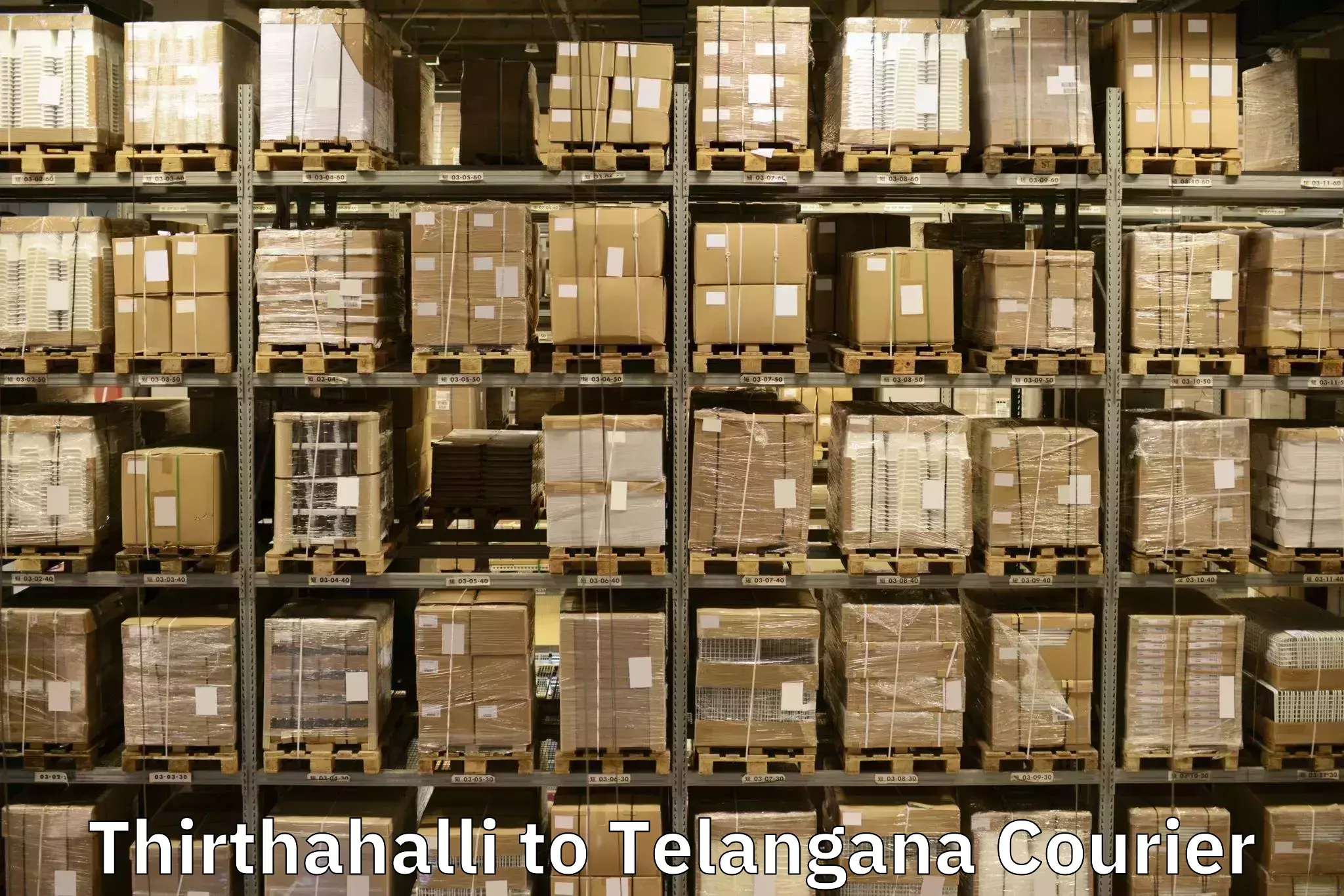 Household goods transporters Thirthahalli to Aswaraopeta