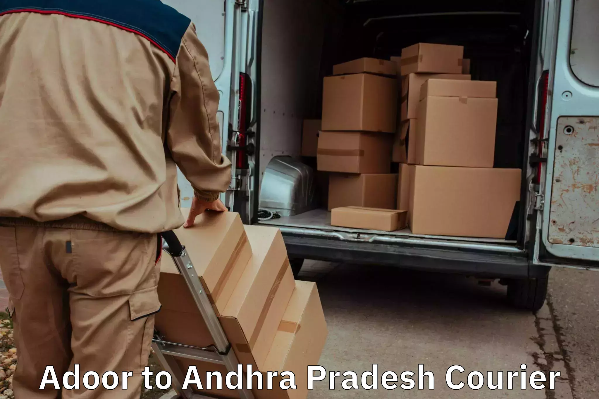 Professional home goods transport Adoor to Amalapuram