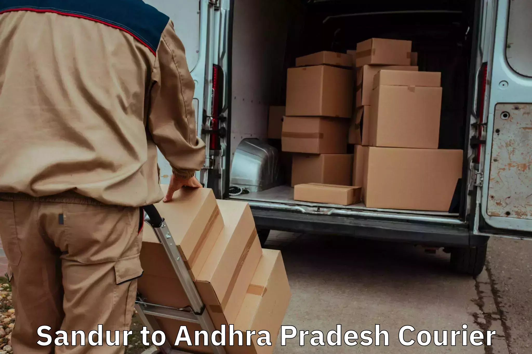Reliable furniture movers Sandur to Sri Venkateswara University Tirupati