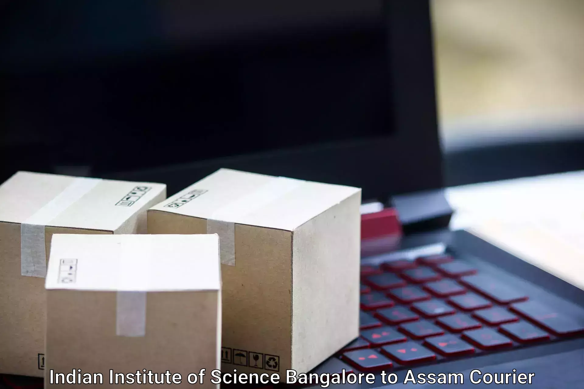 Suburban luggage delivery Indian Institute of Science Bangalore to Ramkrishna Nagar Karimganj