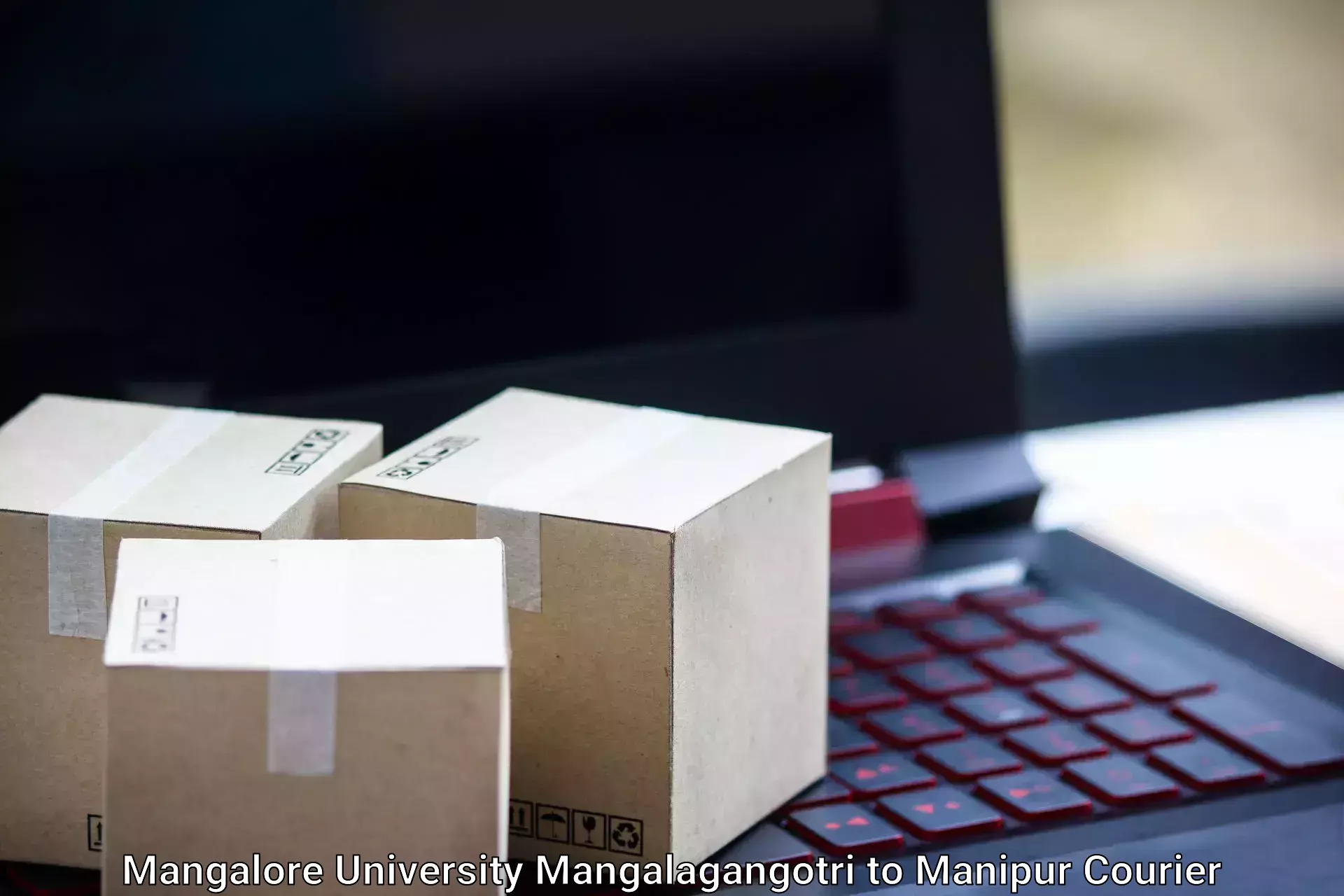 Luggage storage and delivery Mangalore University Mangalagangotri to Tadubi