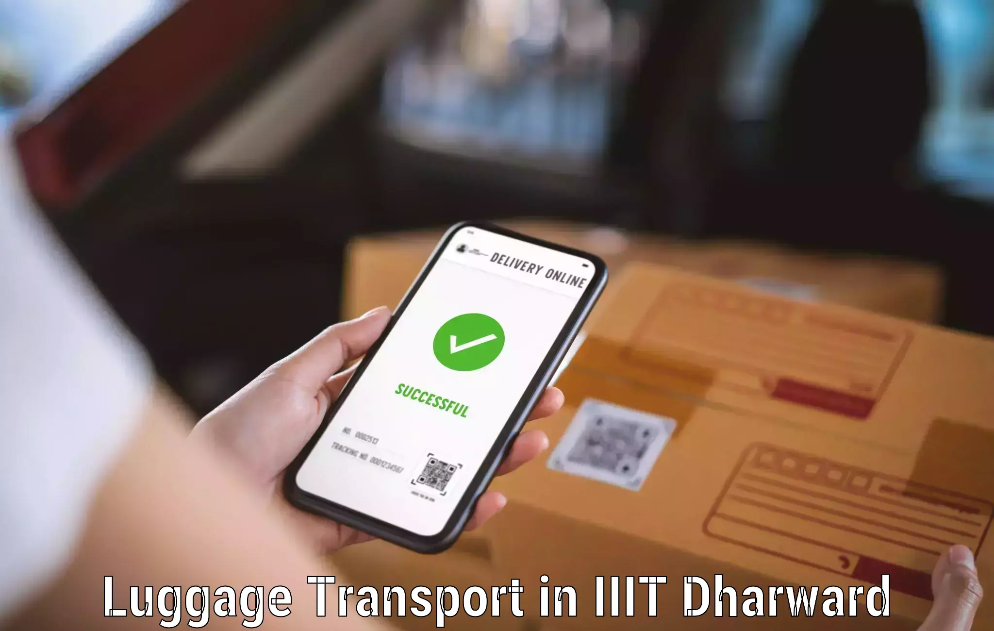 Luggage shipping logistics in IIIT Dharward