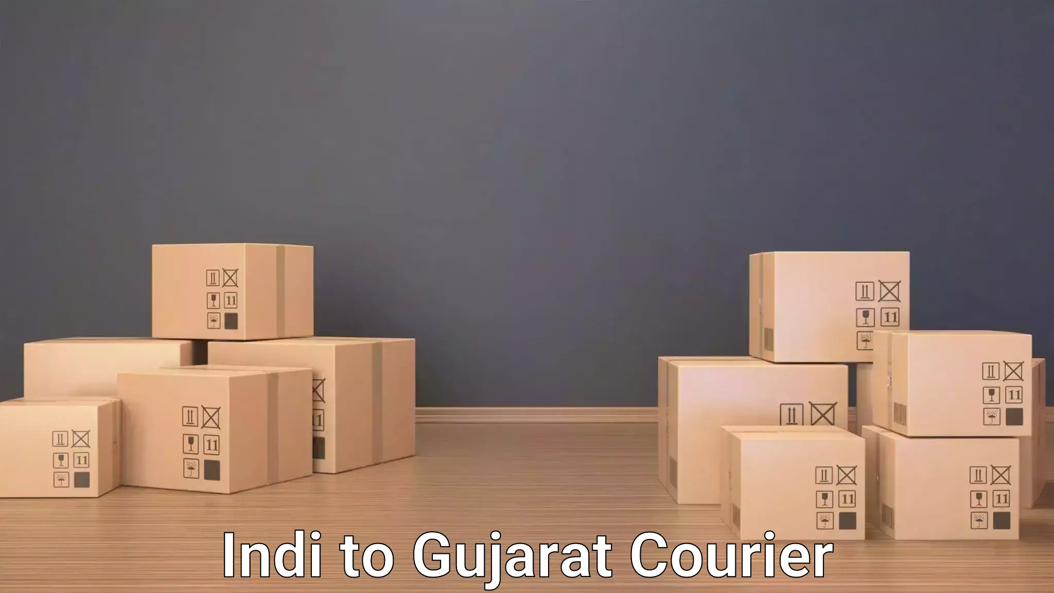 Single item baggage courier in Indi to Gandhidham