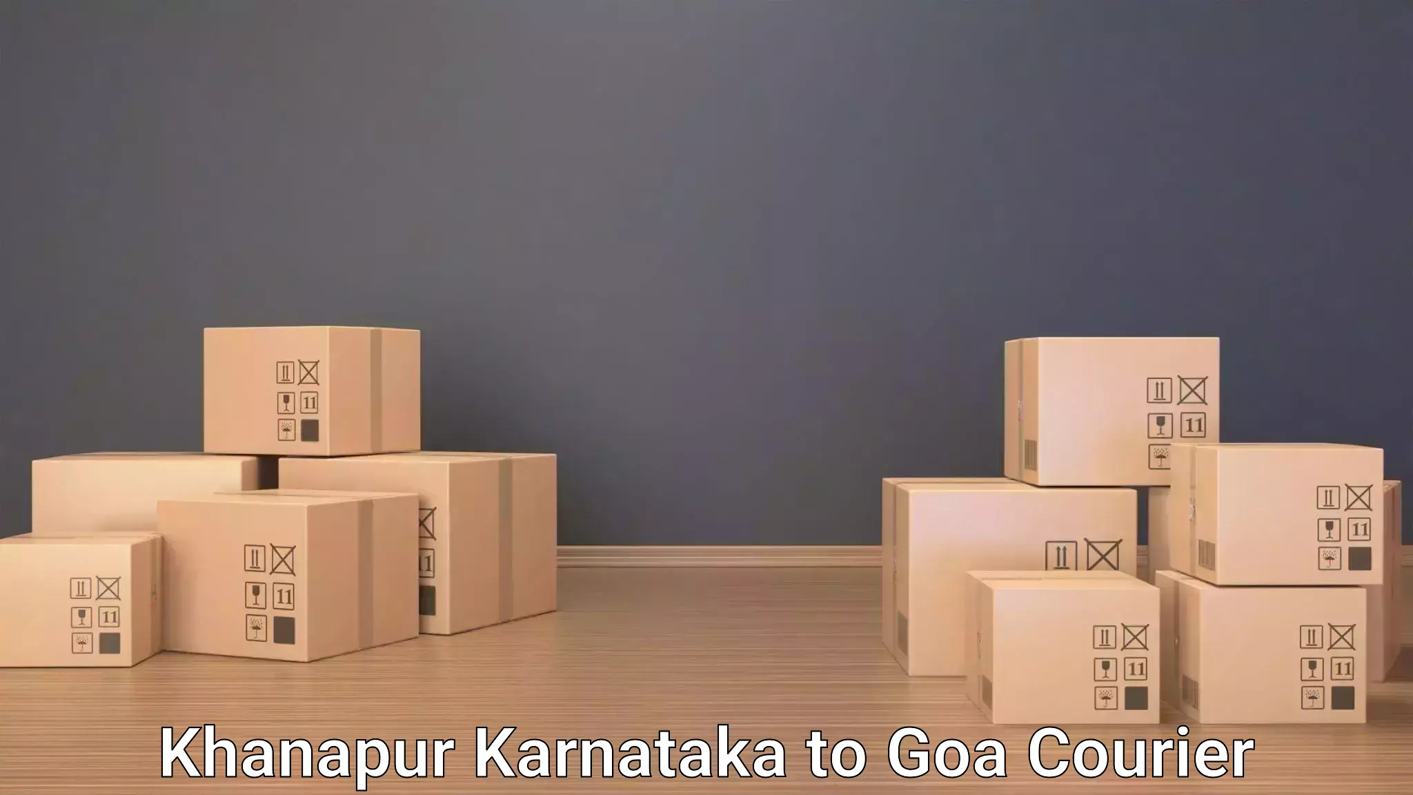 Baggage transport professionals Khanapur Karnataka to Ponda