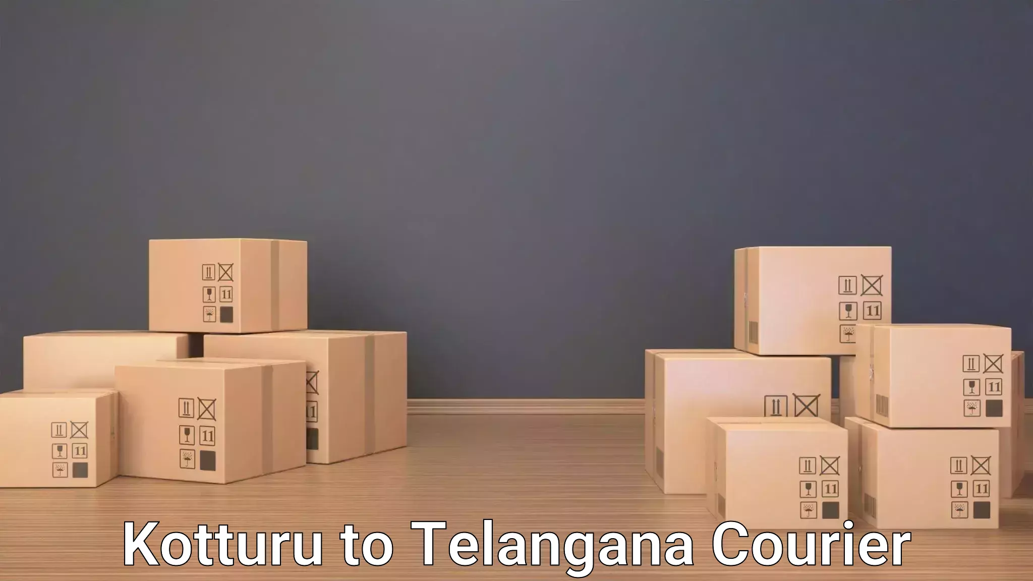 Luggage transport guidelines Kotturu to Professor Jayashankar Telangana State Agricultural University Hyderabad