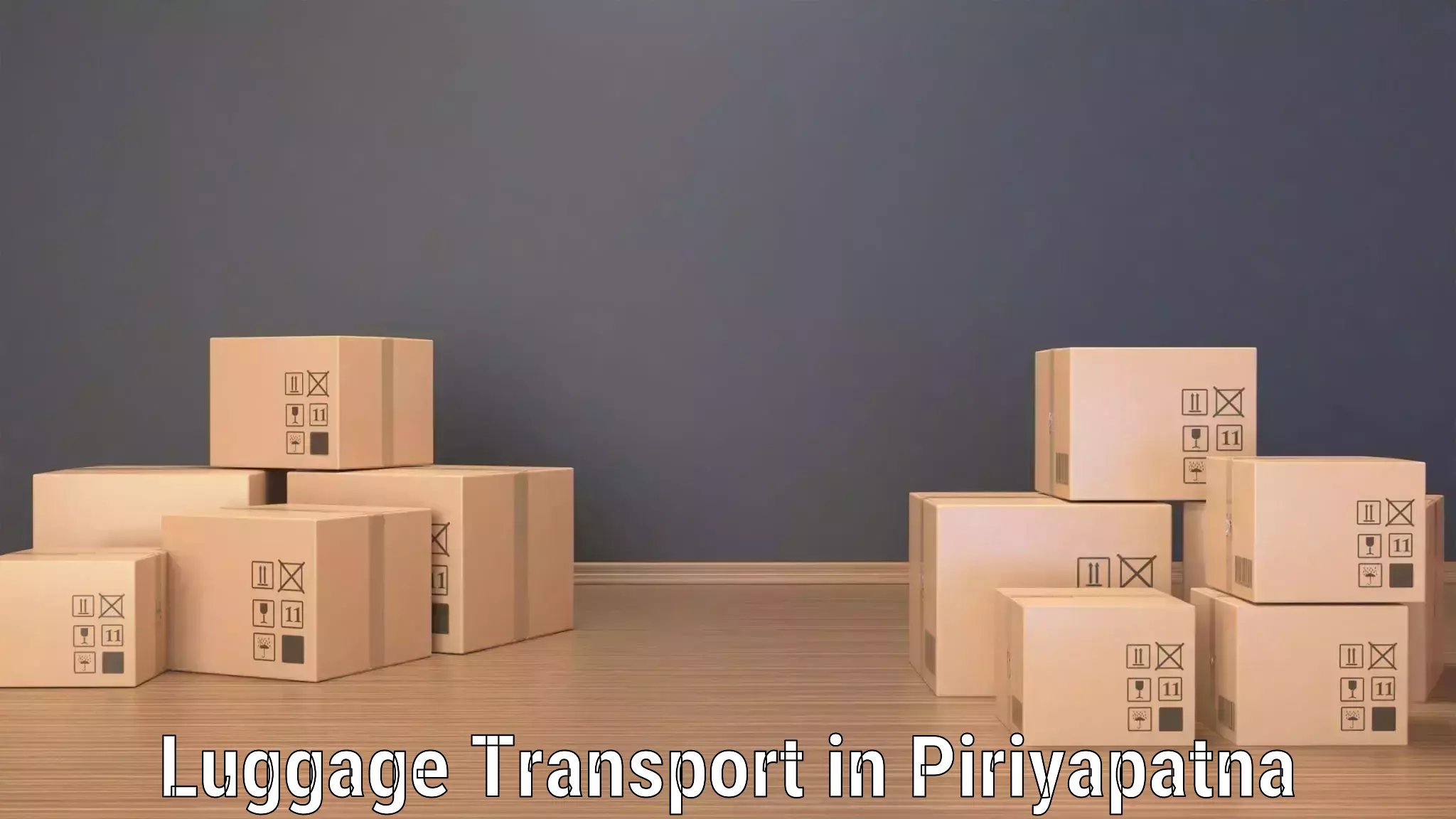 Tailored baggage transport in Piriyapatna