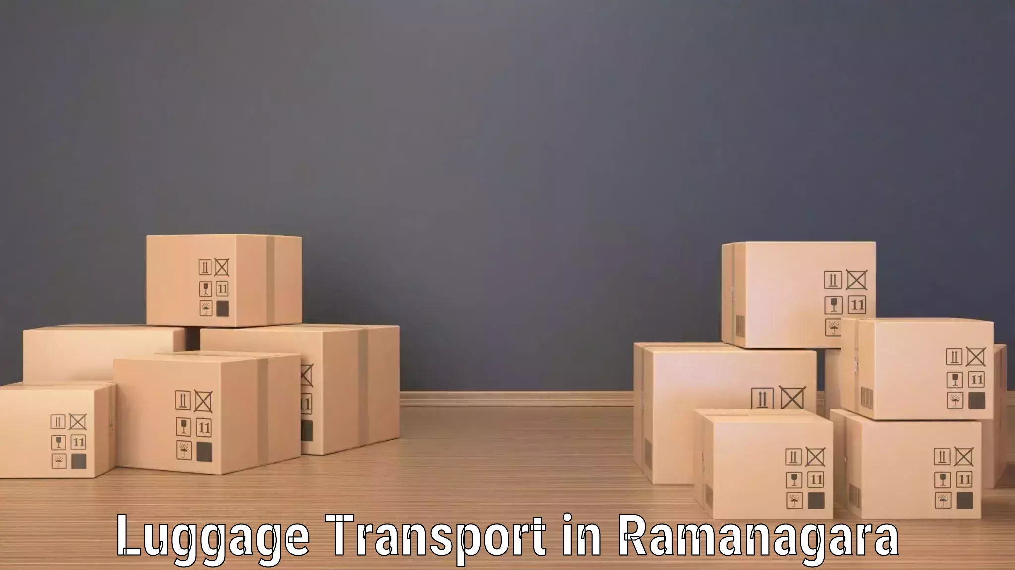 Simplified luggage transport in Ramanagara