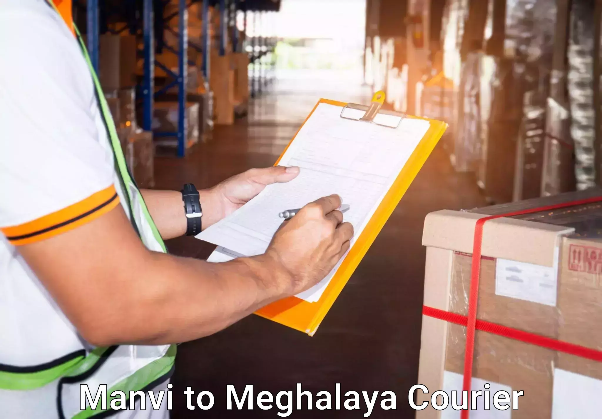 Corporate baggage transport Manvi to Meghalaya