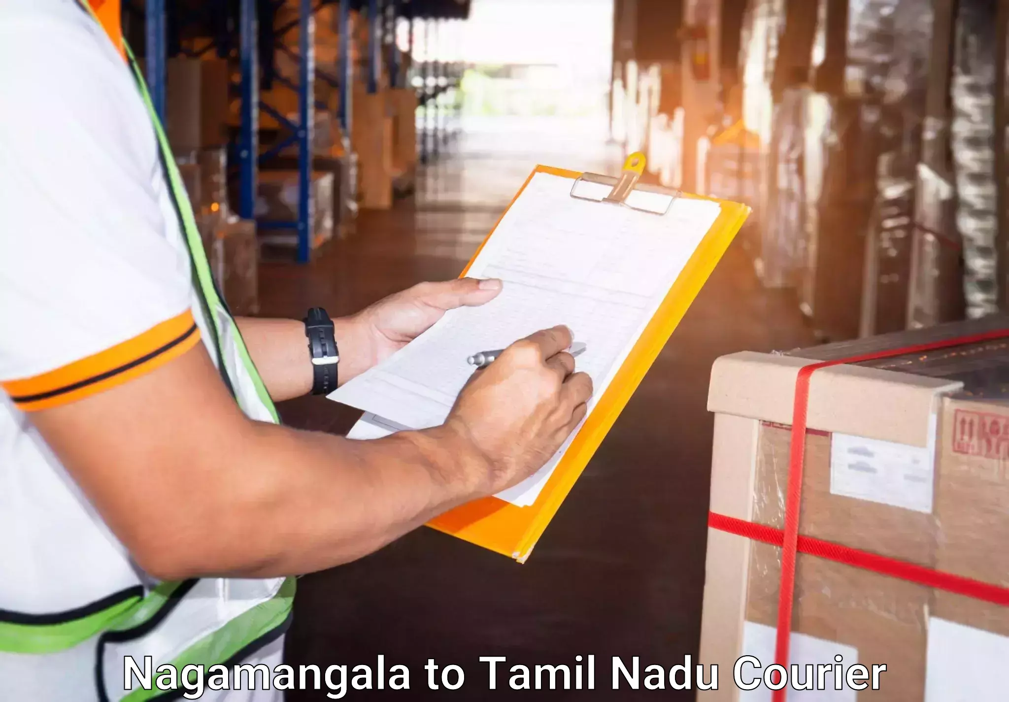 Airport luggage delivery in Nagamangala to Udumalaipettai