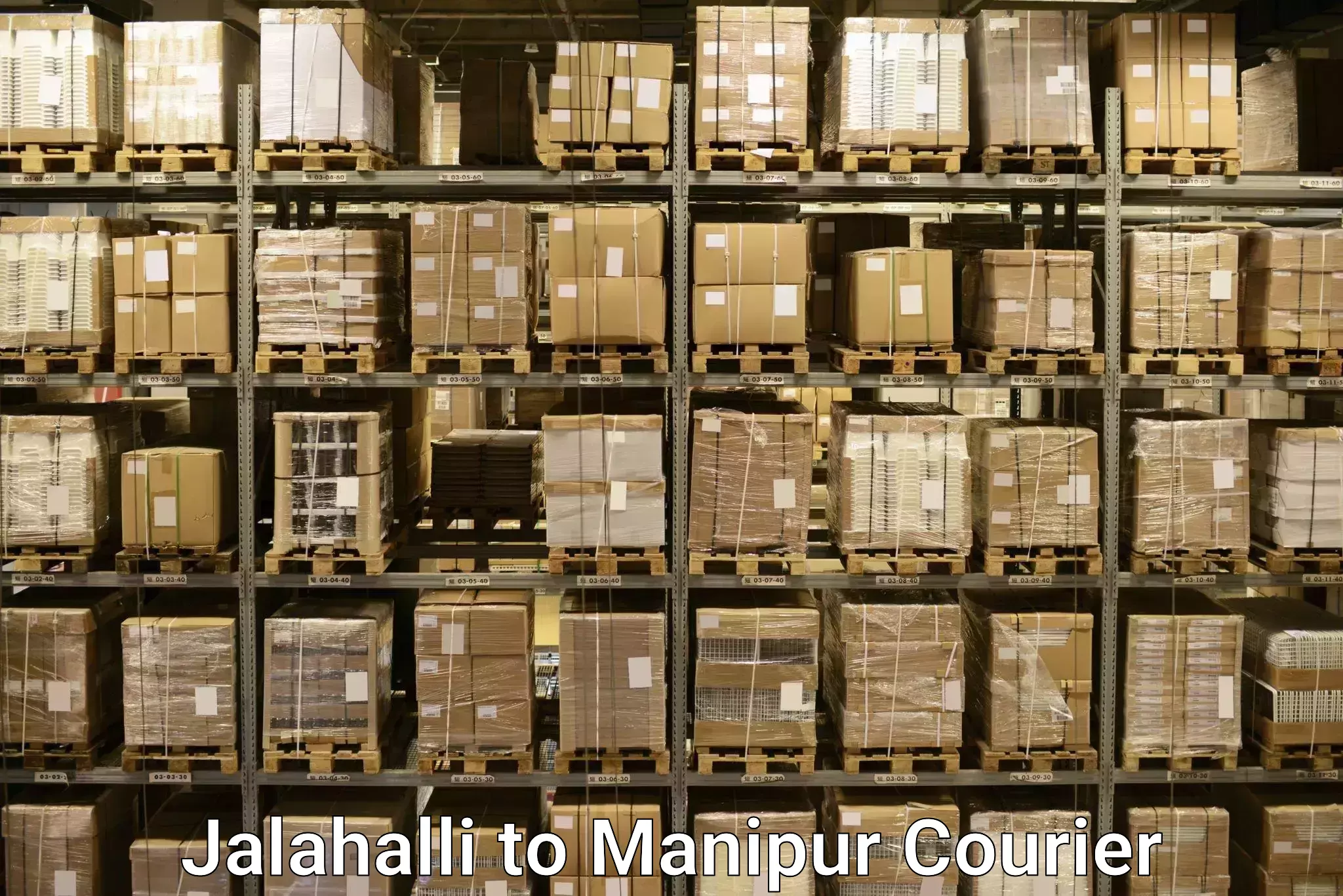 Baggage transport calculator Jalahalli to Churachandpur