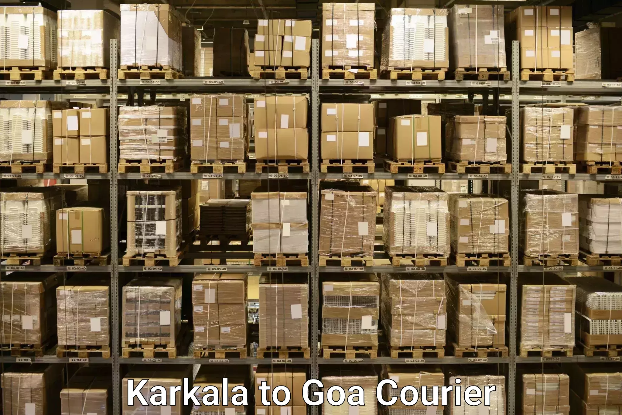 Baggage delivery technology Karkala to Mormugao Port