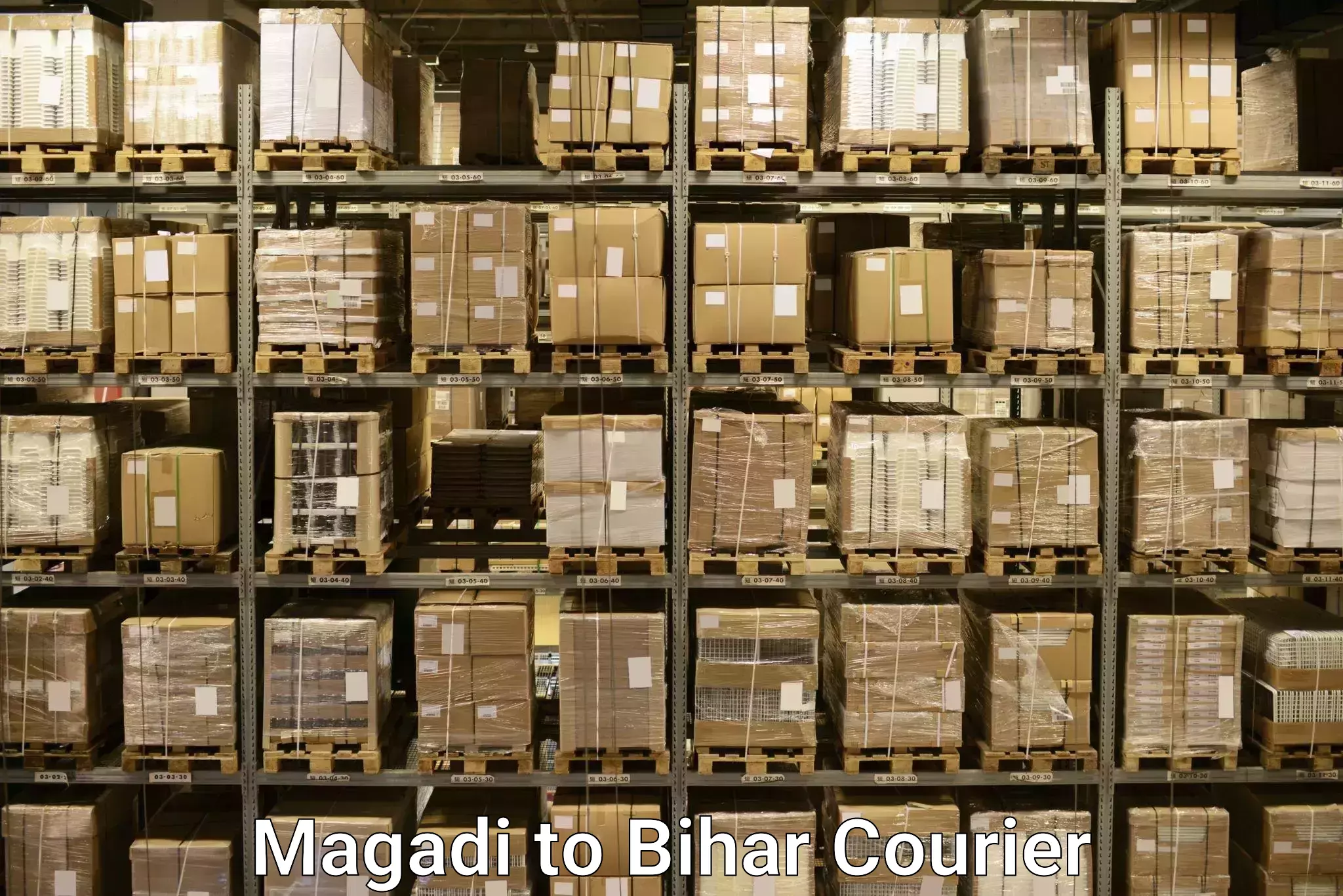 Baggage transport quote Magadi to Bharwara