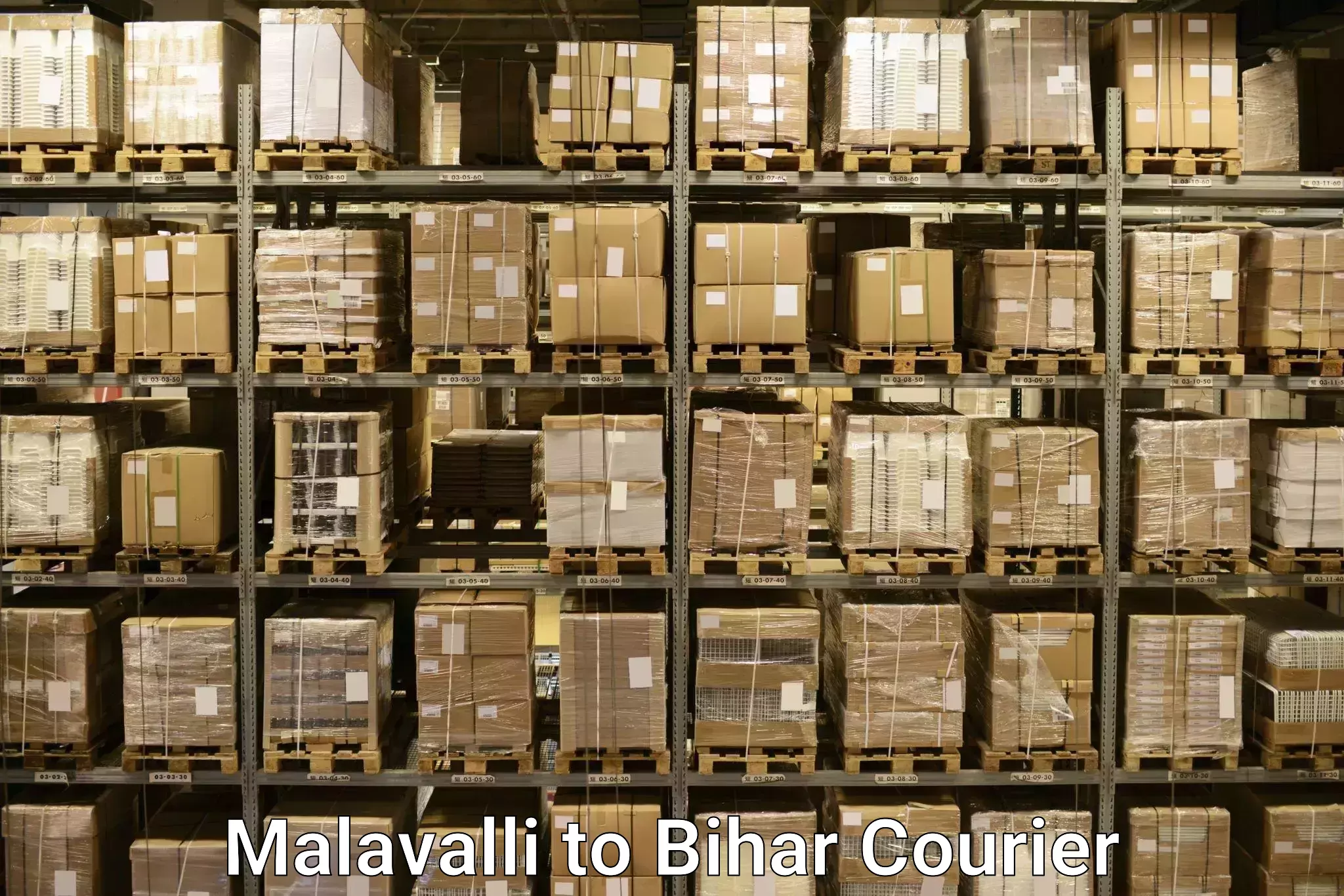 Baggage shipping schedule Malavalli to Pupri