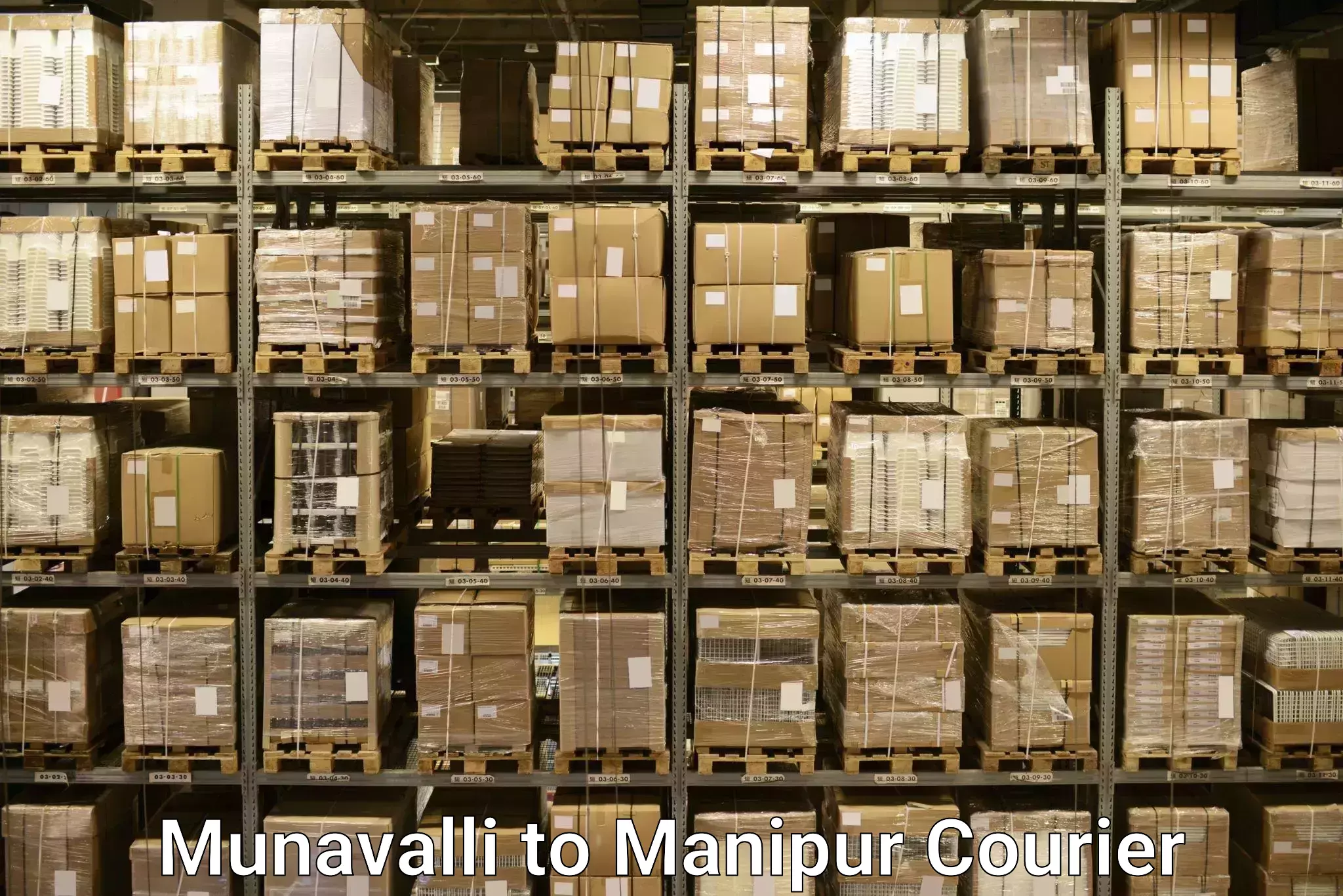 Smart baggage shipping Munavalli to Tamenglong