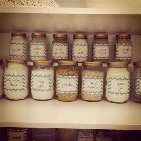 Storing Grains in Mason Jars: Pantry Organization