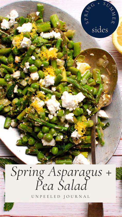 EmbracingtheFreshnessofSpring:Asparagus,Peas,andMore