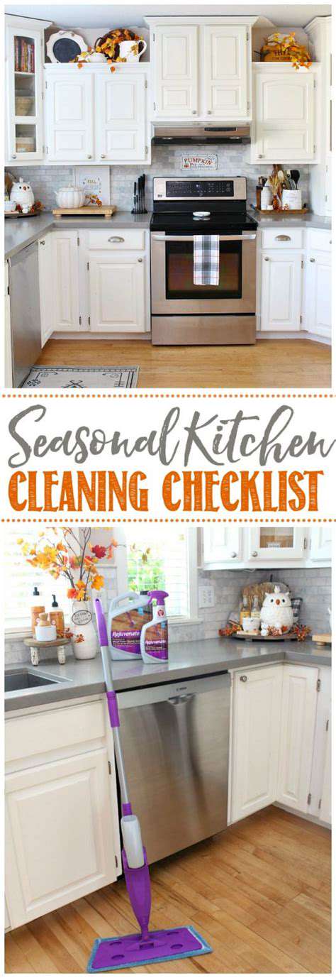 Kitchen Cleaning Checklist: Daily, Weekly, Monthly