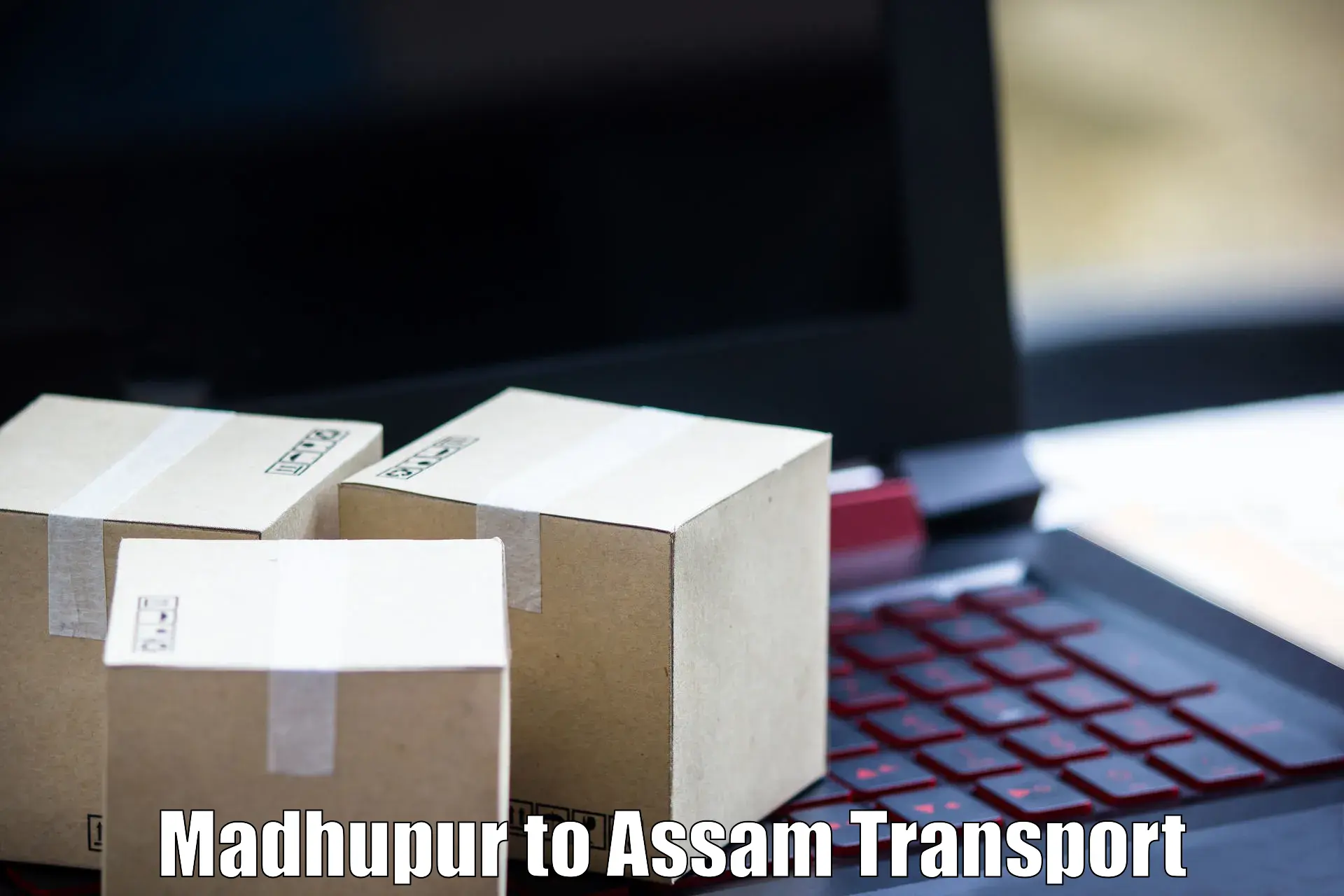 Two wheeler transport services in Madhupur to Majuli