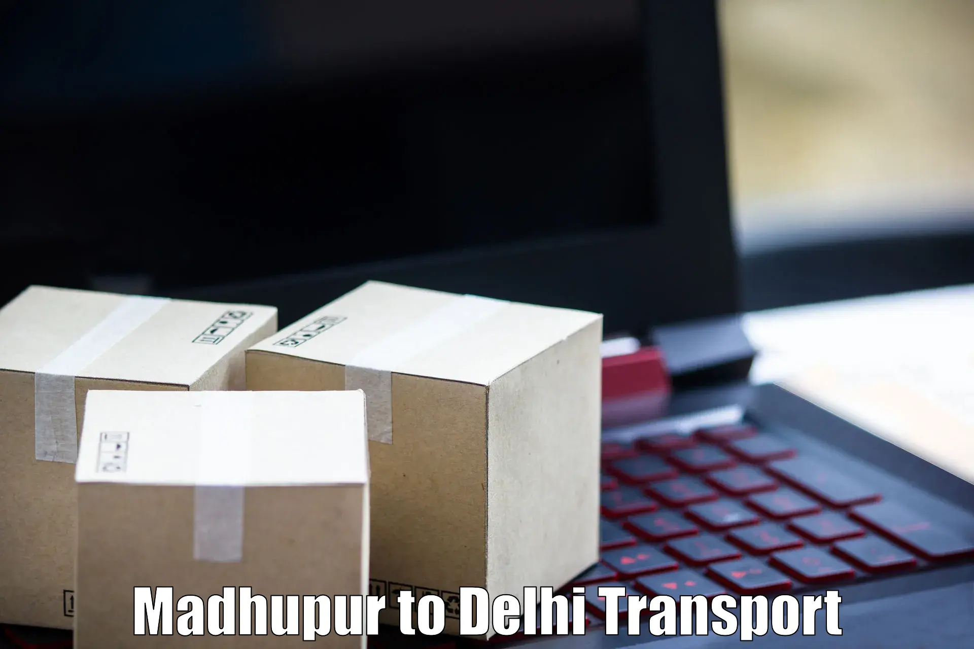 Online transport booking Madhupur to Ashok Vihar