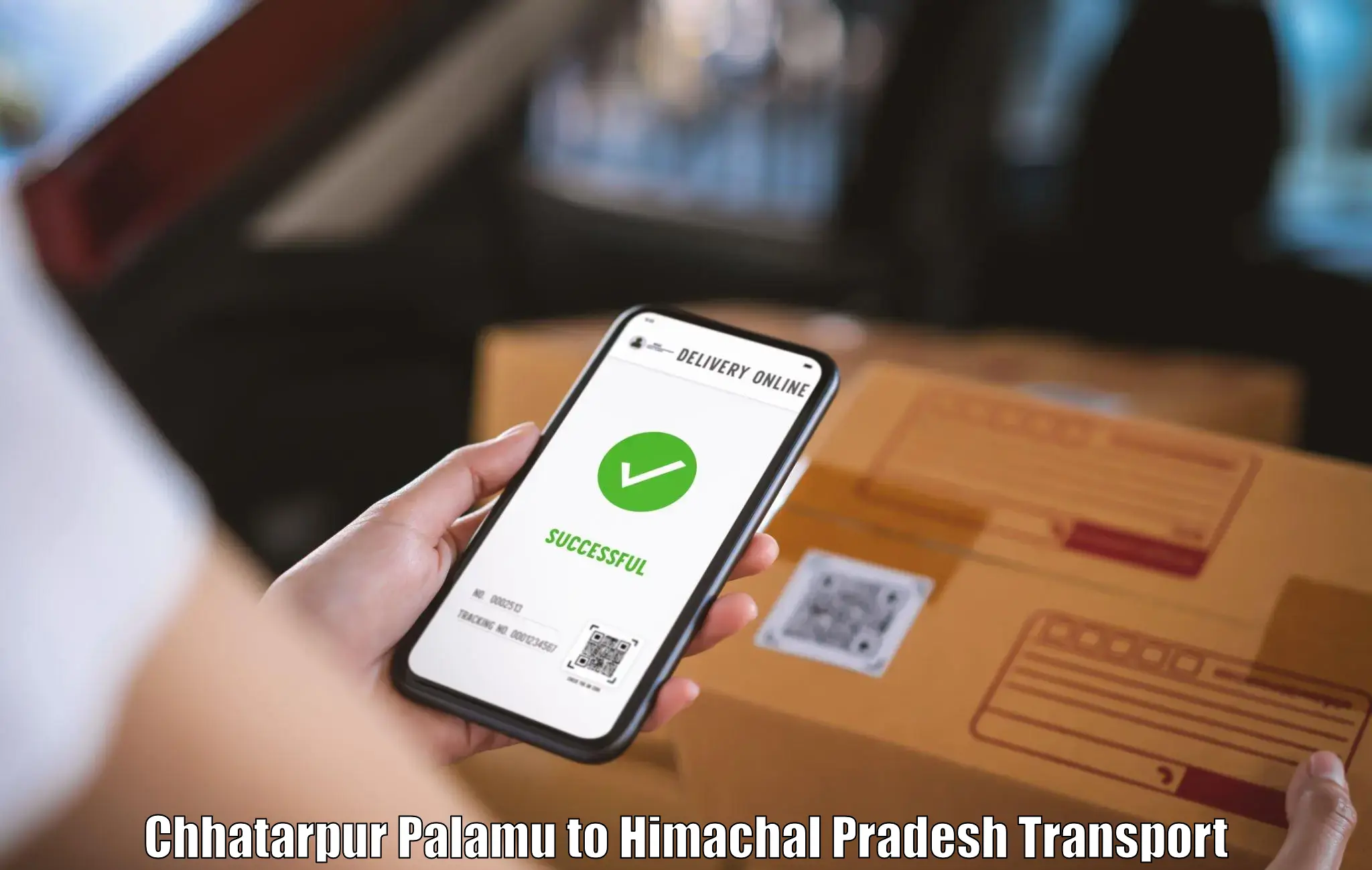 Daily parcel service transport Chhatarpur Palamu to Himachal Pradesh