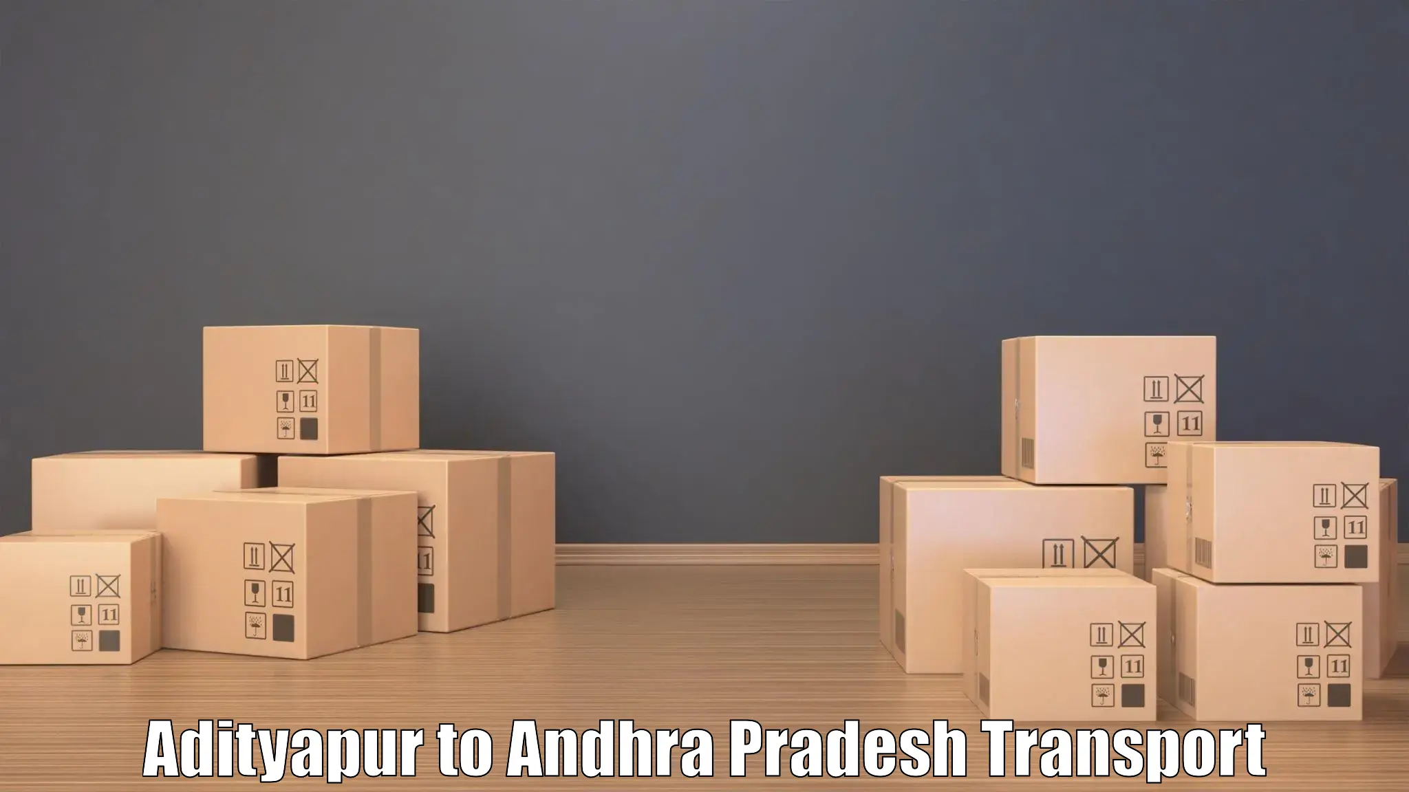 Two wheeler parcel service in Adityapur to Puttur Tirupati