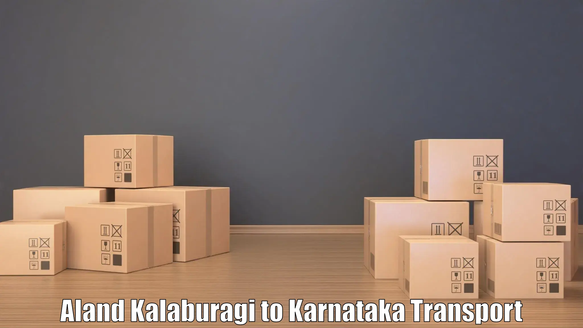 Two wheeler parcel service in Aland Kalaburagi to Nanjangud