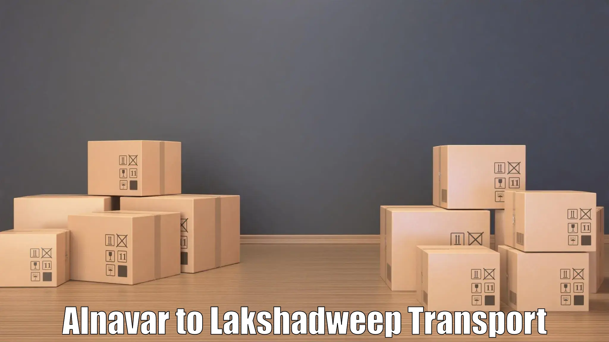 Commercial transport service Alnavar to Lakshadweep