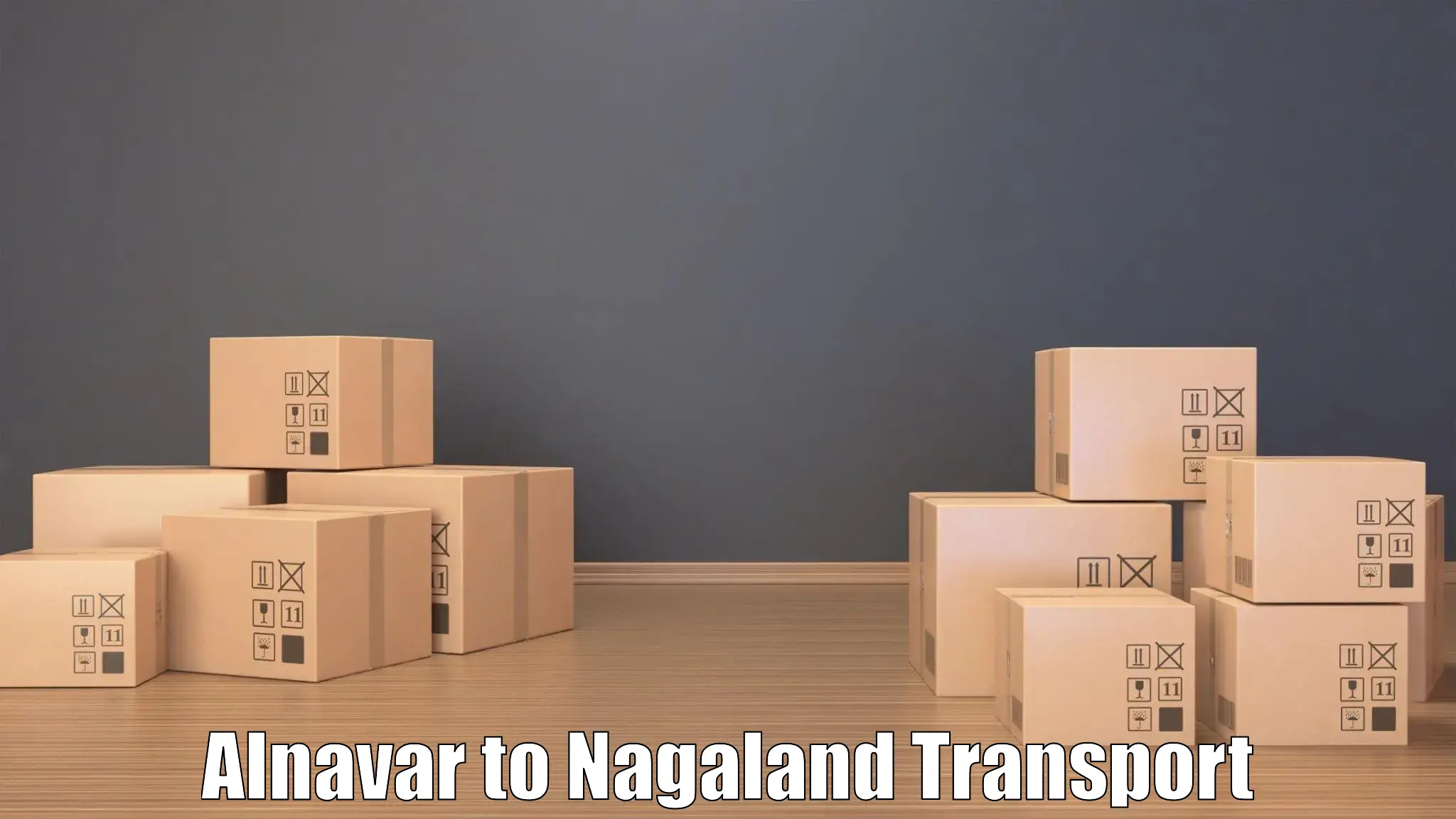 Cargo transport services Alnavar to Mokokchung