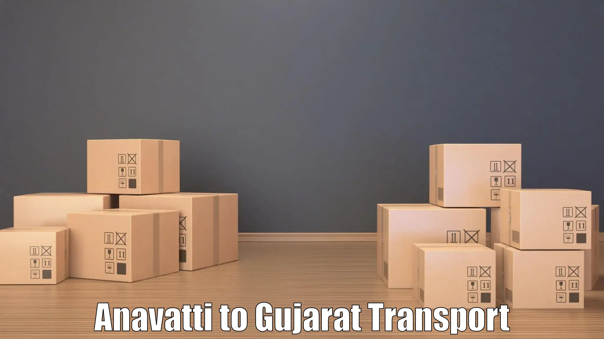 Daily parcel service transport Anavatti to Surendranagar